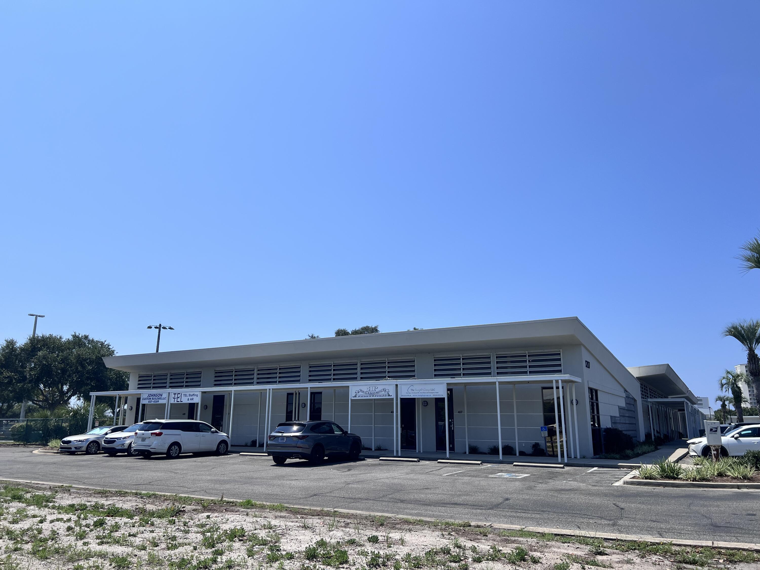 Situated in the heart of Destin's established business corridor, this +/-1,312SF commercial office condominium is located within a well-maintained professional office setting. The suite has been recently remodeled and is currently occupied by a regional staffing company. The property offers excellent accessibility via Airport Road and is in close proximity to US-98, Destin's primary east-west corridor. The surrounding area includes a dense mix of professional offices, medical users, retail, and hospitality, contributing to consistent daytime activity in a centralized, easily accessible location. Destin has a limited supply of small-format office space, making this a well-positioned suite within a sought-after submarket. The existing lease extends through May 2026, allowing flexibility for continued tenancy, renewal, or potential future owner occupancy. This office condominium features a functional layout in a strong location within one of Northwest Florida's most active coastal markets, supported by ongoing commercial activity and steady business demand in the Destin area. 1,312 SF Office Condo | Built 1999 Recently Remodeled Suite Tenant in Place Through May 2026 Prime Airport Road Location with Easy Access to US-98