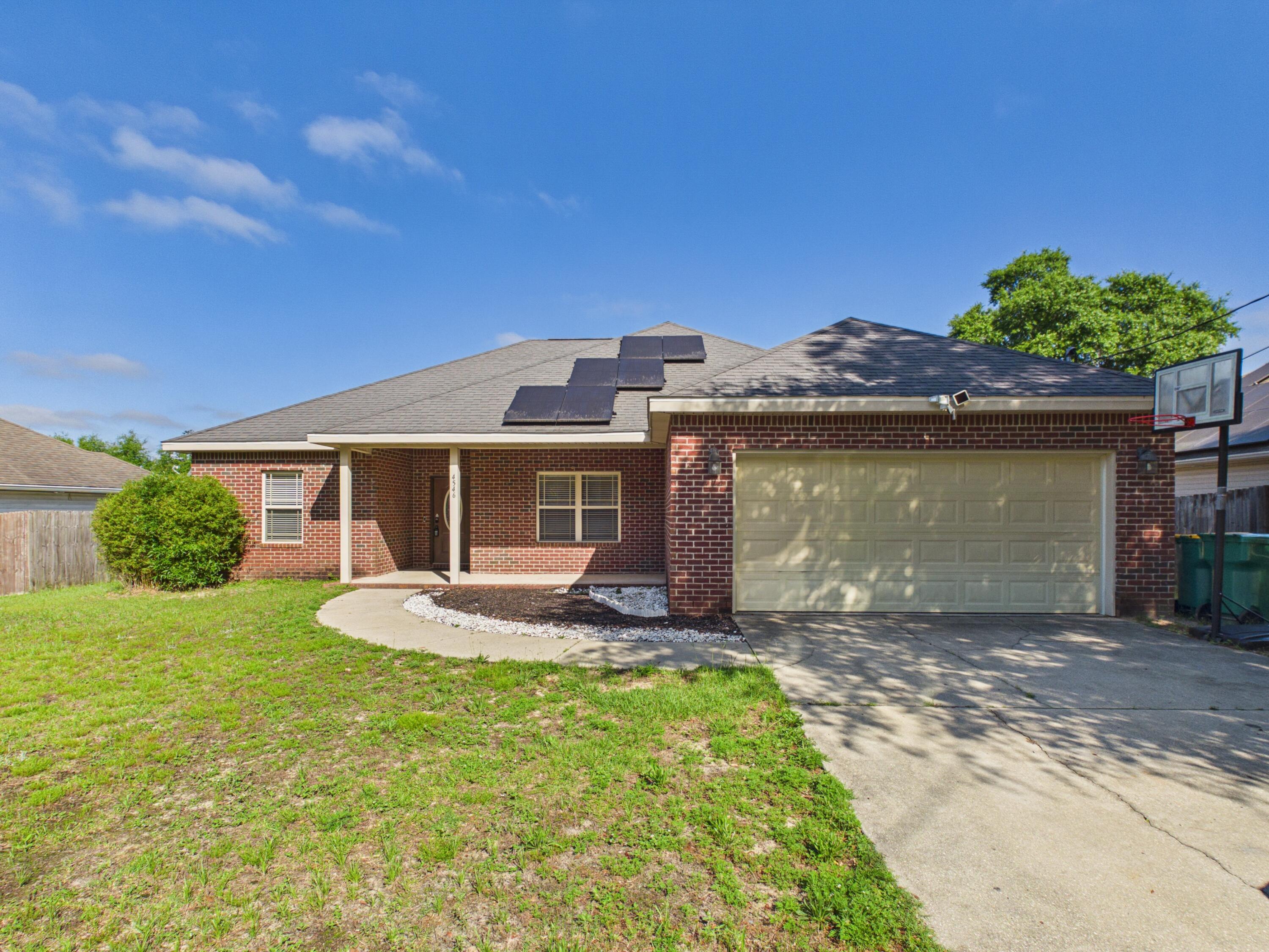 Enjoy deposit free living with Obligo! 

Beautiful home located in South Crestview,  close to Duke Field and Eglin AFB.  

This 4 bedroom, 2 bath contemporary style home features a split floor plan,  laminate and tile floor in the living area and Kitchen,  high ceilings,  large fenced yard,  2 car garage!  

Move in ready and available today! 

To schedule a showing or apply go to myspenceproperties.com