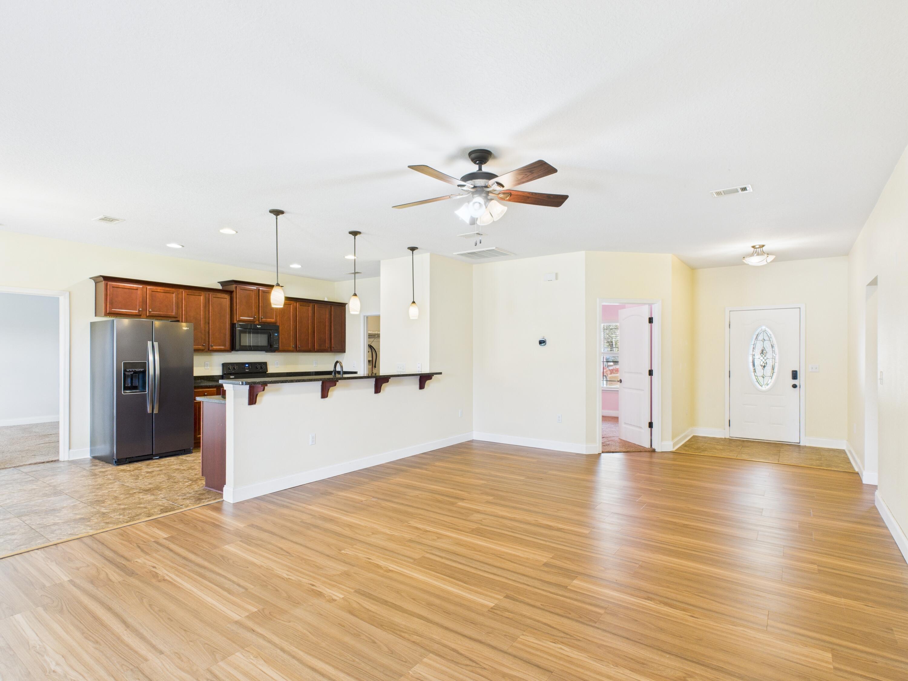 Beautiful home located in South Crestview,  close to Duke Field and Eglin AFB.  

This 4 bedroom, 2 bath contemporary style home features a split floor plan,  laminate and tile floor in the living area and Kitchen,  high ceilings,  large fenced yard,  2 car garage!  

Move in ready and available today! 

To schedule a showing or apply go to myspenceproperties.com