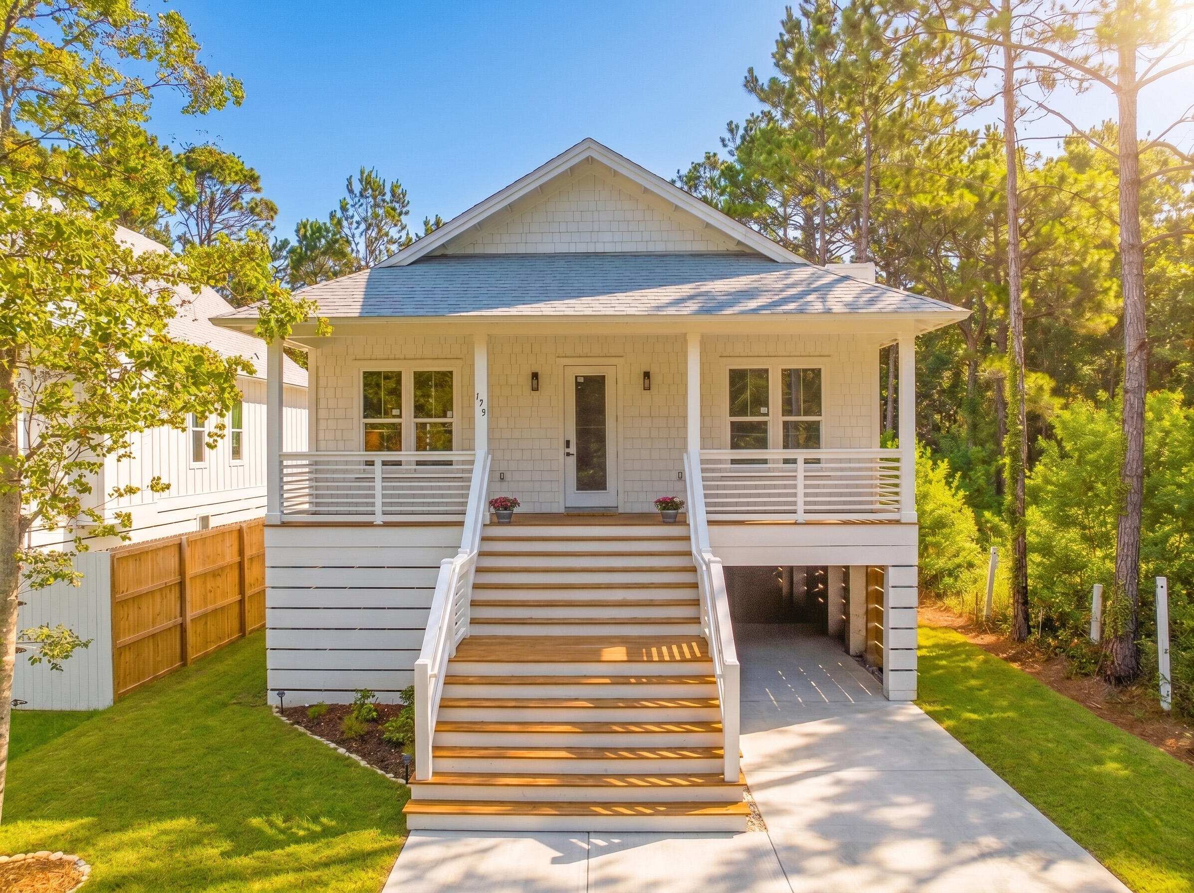 Welcome to 179 S 4th Street! New construction featuring 3 bedrooms and 3 bathrooms, thoughtfully designed for easy, everyday living. 

Start your mornings out on the oversized front porch, coffee in hand, easing into the day before heading inside. The kitchen feels fresh and inviting with stainless steel appliances, and a layout that flows right into the living room. Down the hall, you'll find two guest bedrooms, one with a ensuite bath.  While the primary suite feels like its own private retreat. Cathedral ceilings give it an open, airy feel, paired with a walk-in, built-out closet and a private balcony that leads straight down to the backyard. Out back, there's plenty of room for pets, hosting, or just having a little extra space to yourself.

Underneath the home, you have the flexibility to use it for additional storage, a home gym, or covered parking.

With no HOA, you have the freedom to truly make this property your own. Whether you're looking for a primary residence, a second home, or an investment property, this home fits a variety of goals.

Just a short drive to Ed Walline Beach Access and Cessna Landing Boat Ramp, this home provides convenient access to some of the best restaurants, beaches, and local spots on 30A. Reach out today to schedule a showing!