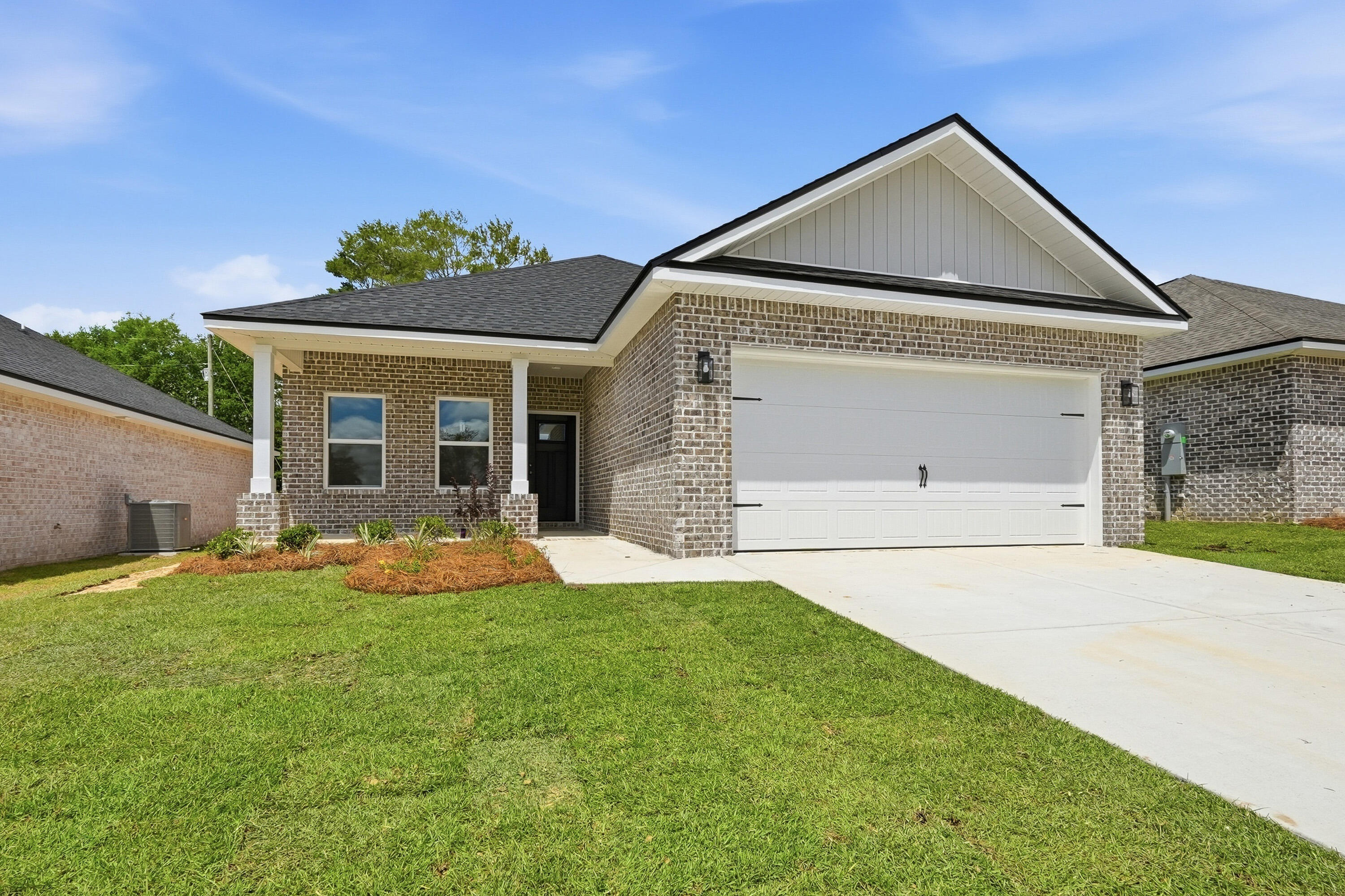 WHO COULDN'T REALLY USE A 4TH BR WHEN YOU REALLY THINK ABOUT IT!  All brick and located right across the street from Walton High. THIS ''ELIZABETH PLAN'' IMPRESSES with recessed lighting, raised ceilings and other quality selections.  The builder also IMPRESSES with a $15,000 buyer incentive package, use however you want including all closing costs paid and/or rate buydown or add extras like fence or fridge etc! Finished garage, fully landscaped yard, front & rear porches,  quartz countertops, ceiling fans thru-out, vinyl plank flooring in common areas, carpet in bedrooms.   Call for more details.