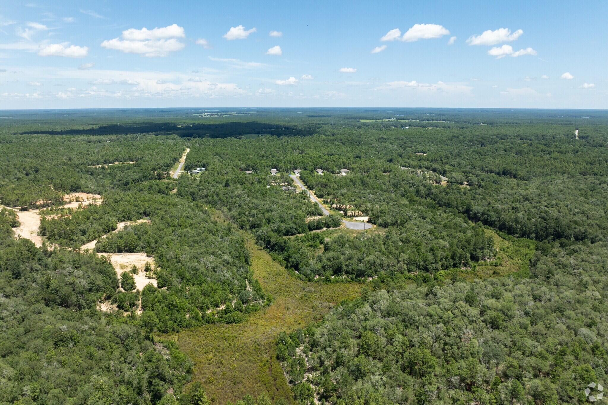 Wildwood Lakes presents a rare opportunity to develop a premier single-family community in the heart of Florida's rapidly growing Panhandle. Encompassing approximately 90 acres, this thoughtfully planned project includes approved engineering plans, Development Order (DO), and ERP, allowing for 55 estate-style homesites averaging more than one acre each--ideal for a spacious, upscale residential enclave. Septic and well needed in flood zone X Raw land ready for infrastructure development Situated just one mile from US-90 and minutes from Interstate 10 and US-331, the property offers convenient regional connectivity while maintaining a tranquil, natural setting surrounded by Northwest Florida's signature pines, springs, and rolling landscapes. The Emerald Coast's white-sand beaches and Scenic Highway 30A are within easy reach, while Destin and Fort Walton Beach are less than an hour away.
Future residents will enjoy proximity to Eagle Springs Golf & Recreation Park, historic downtown DeFuniak Springs, and a wide range of national retailers and dining options nearby. Positioned in a high-growth corridor with increasing demand for single-family housing, Wildwood Lakes offers builders and developers the chance to create a distinctive community that blends privacy, nature, and accessibility.