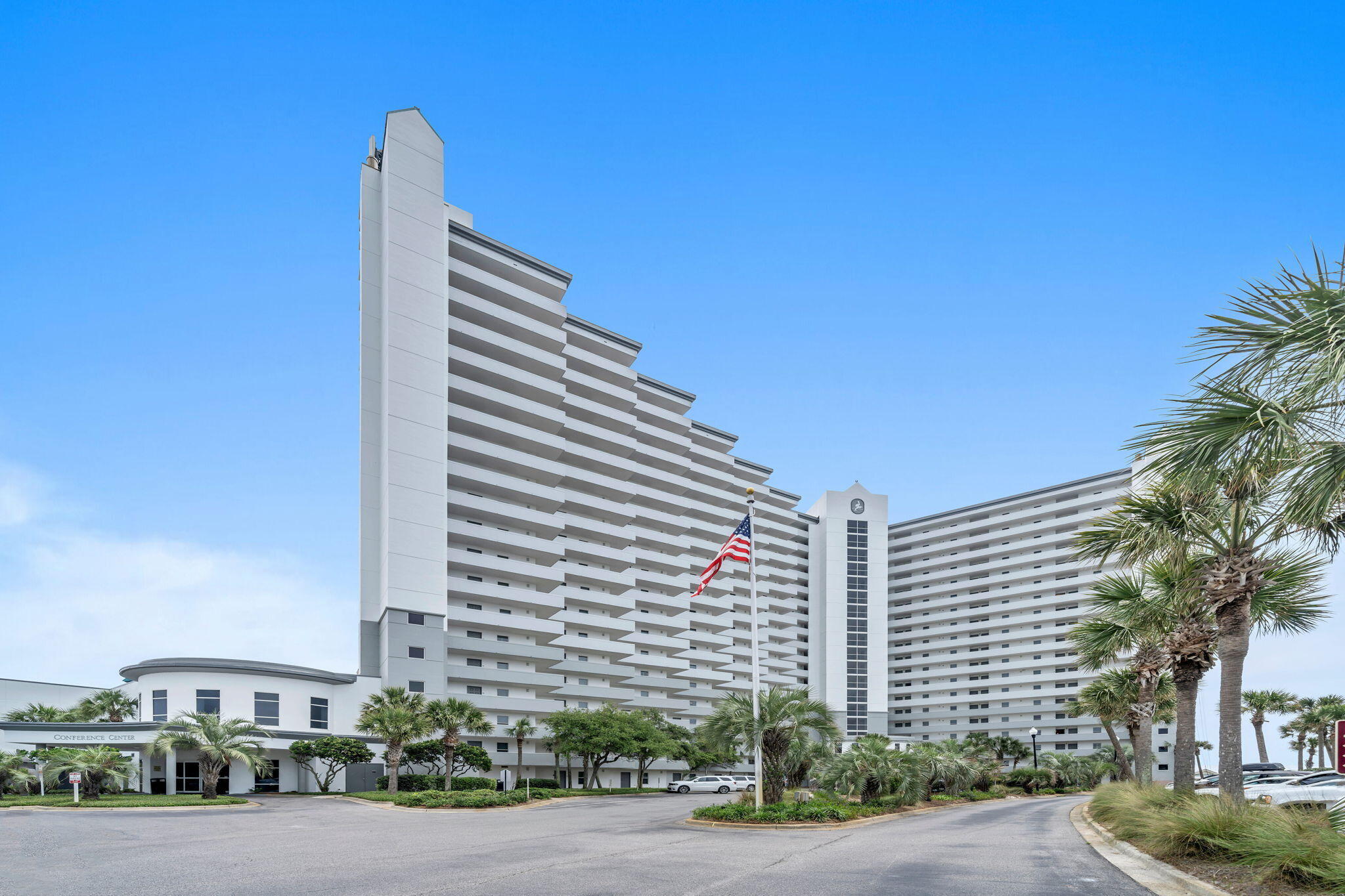Gulf-front 1-bedroom, 2-bath condo on the 14th floor of Pelican Beach Resort with hallway bunk beds, comfortably sleeping up to 6 guests. This beachfront retreat features tile flooring throughout for a seamless, low-maintenance design, granite countertops, and an open living area that flows to a private Gulf-front balcony with panoramic views of Destin's emerald waters and sugar-white beaches. The spacious layout makes it an ideal primary getaway, second home, or turnkey vacation rental investment. Pelican Beach Resort is one of Destin's premier beachfront communities, offering direct beach access, indoor and outdoor pools, hot tubs, fitness center, sauna, tennis and pickleball courts, game room, covered parking, EV charging stations, and the onsite Pelican Beach Café and Tiki Bar. Located in the heart of Destin, you're just minutes from Big Kahuna's Water & Adventure Park, Henderson Beach State Park, Crab Island, Destin Commons, shopping, dining, and entertainment. Whether you're searching for a personal beach escape or a proven short-term rental investment with excellent income potential, this Gulf-front condo checks all the boxes.