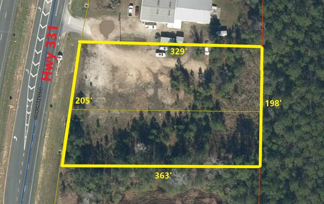 Positioned on the south side of Freeport, this 1.6± acre commercial offering presents a rare opportunity along one of the area's most traveled corridors. Located less than 1.5 miles from Publix with more than 200 feet of frontage on Highway 331, the site is strategically sized to accommodate either a Major or Minor Development Order, creating flexibility for a wide range of commercial uses.

Unlike many surrounding parcels, the entire property is high, dry, and fully usable with no known development obstacles -- an increasingly rare find south of Freeport. Significant due diligence and preliminary Development Order work has already been completed and is current, including boundary survey, topographic survey, tree survey, wetland review, and environmental study, allowing a future buyer to move forward with confidence and efficiency.

Comprised of two parcels (271S19230000160010 & 271S192300001600), this is a well-positioned commercial land opportunity in a rapidly growing area with strong visibility, accessibility, and development potential.