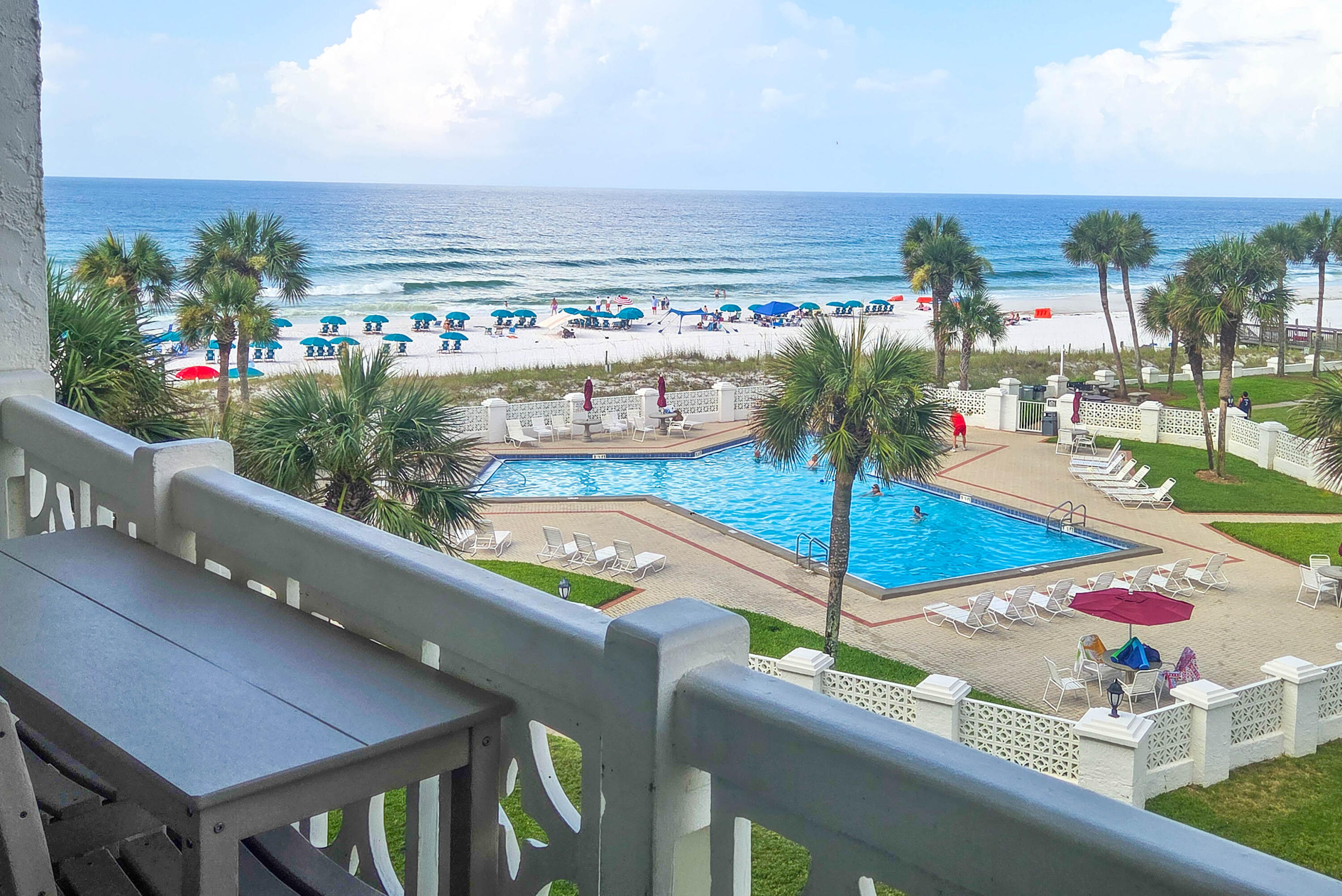 Gulf Front 4th floor unit in the highly coveted building #3 at El Matador! Well maintaned & nicely decorated 2-bedroom, 2-bathroom condo with beautiful gulf views and directly overlooking the gulf front pool. Offered fully furnished and completely rental-ready, this turnkey property generated $42,477 in 2025 rental income - even with heavy owner usage.

Located on the quiet western end of Okaloosa Island, the El Matador Complex spans over 12 acres directly on the Gulf. Owners and guests enjoy unmatched resort amenities including: Direct beach access, Two swimming pools (one seasonally heated), Relaxing indoor whirlpool & sauna, Tennis & pickleball courts, Basketball court & fitness center, and 24-hour gated security for peace of mind.

Great for use as an investment property, a vacation home, or a permanent residence.