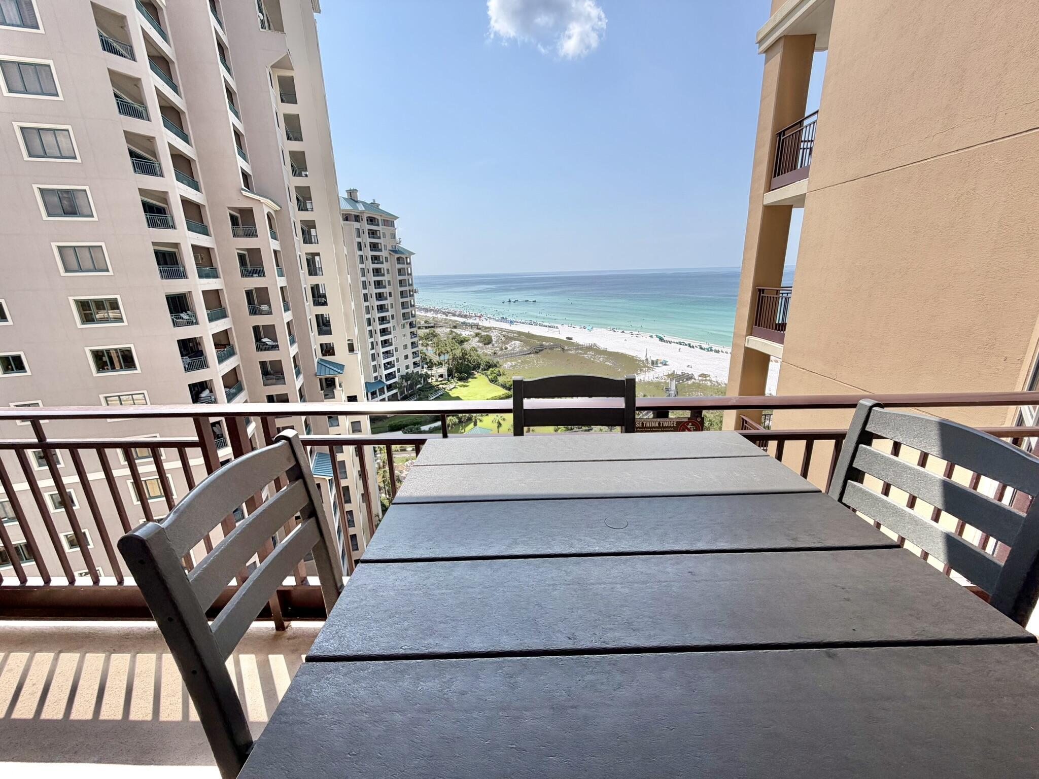 Are you ready to experience an elevated level of the Gulf-Front condominium lifestyle? Prepare to enjoy all that Unit 4791 in Westwinds at the Sandestin Golf & Beach Resort has to offer. To begin, your elevator ride from the lobby will jettison you to your new 11th floor condo featuring two bedrooms with two & a half bathrooms.  You are perfectly tucked in, overlooking the incomparably gorgeous shoreline that drew you here in the first place.  Your Emerald Coast views of the Gulf extend as far as the eye can see. Get your camera ready, who knows what fun dolphin play you may witness? This immaculate unit was recently updated and upgraded.  The kitchen area pops with a coastal-inspired tiled backsplash, bistro-style island seating and a fresh appliance suite to compliment the pristine cabinetry. Both bedrooms are sure to impress, along with their adjoining stylish bathrooms. One advantage of ownership in Westwinds is your ability to rent. You have discovered a premium turn-key rental property. If you don't know much about the Resort, you are in for a magnificent treat! Just wait until you see all you can do while you are here. From witnessing a glorious sunrise over the beach to spectacular fireworks over the water before bed, what you stack in between is only limited by your imagination. If that doesn't appeal to you, it will matter to all the vacationers clamoring to get a reservation for your new 4791 Westwinds condo. It is time to elevate your beach condo experience today!