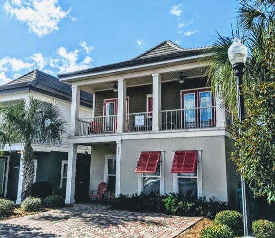 INVEST IN VACATION!  This magnificent 2013 home in the thoughtfully developed & gated community of VCB boasts walking distance to the FABULOUS community pool and of course, the white sands of Destin beaches!  Discover the open concept downstairs with GRANITE laden kitchen, perfectly positioned to host a house full of guests!  Beach themed decor, beautiful furniture to match, and a wealth of smart home features (NEST door lock/thermostat/security camera/ROKU TVs) make this a remote owner/management dream!!!  Stand out from the competition w/ 300 Sqft LARGER than many VCB 2-stories!  CUSTOM BUILT BUNK BEDS, 2 en-suite KING Bdrms, and a queen bedroom exiting onto the upper patio will WOW your guests at every turn!  REVENUE GENERATOR - 2021 & 2022 earned $100k+ in rental income each year