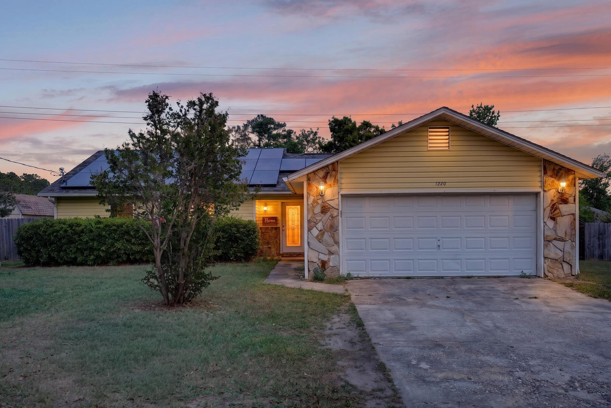 Welcome to this beautifully updated 4-bedroom, 2-bath home in Crestview, offering over 1,574 SF of comfortable living space in a well-established neighborhood. $9,000 in buyer concessions offered! Use it toward closing costs, rate buy-downs, or other buyer expenses. This home features a fully upgraded kitchen and bathrooms, showcasing modern finishes that blend style and functionality.

Step inside to a spacious layout with a bright living area, highlighted by natural light and inviting gathering spaces. The kitchen flows seamlessly into the dining area, making it perfect for both everyday living and entertaining. The primary suite offers a private retreat with dual vanities, a garden tub, and a walk-in shower.

Major updates provide peace of mind, including a brand-new roof (2024) new 
(AC-2025) water heater (2024) Don't miss your opportunity to own a move-in-ready with energy-Savings solar panel.