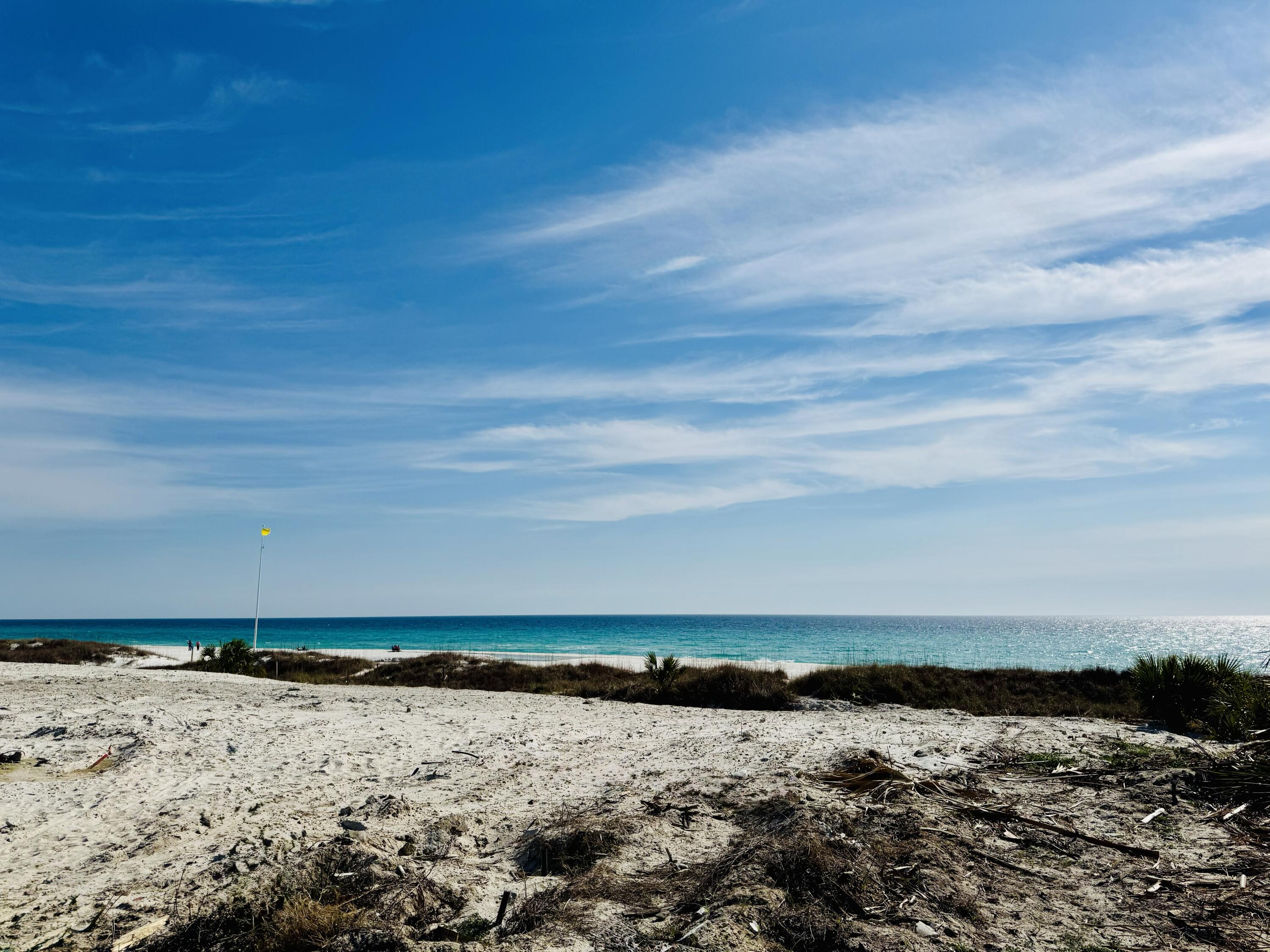 Looking for land to build that new beach house, on the most desirable West End of Panama City Beach, you just found it This property was the old Pineapple Hotel, and it was torn down and replotted for 4 new Gulf Front Lots. This is the West End Lot. (19983 Front Beach Road) Each Lot is approximately 230' deep and 60' wide, and the seller will provide a platted and approved 4-story house plans and as well DEP permit to build. Look at document section for the plat, survey and building plans.