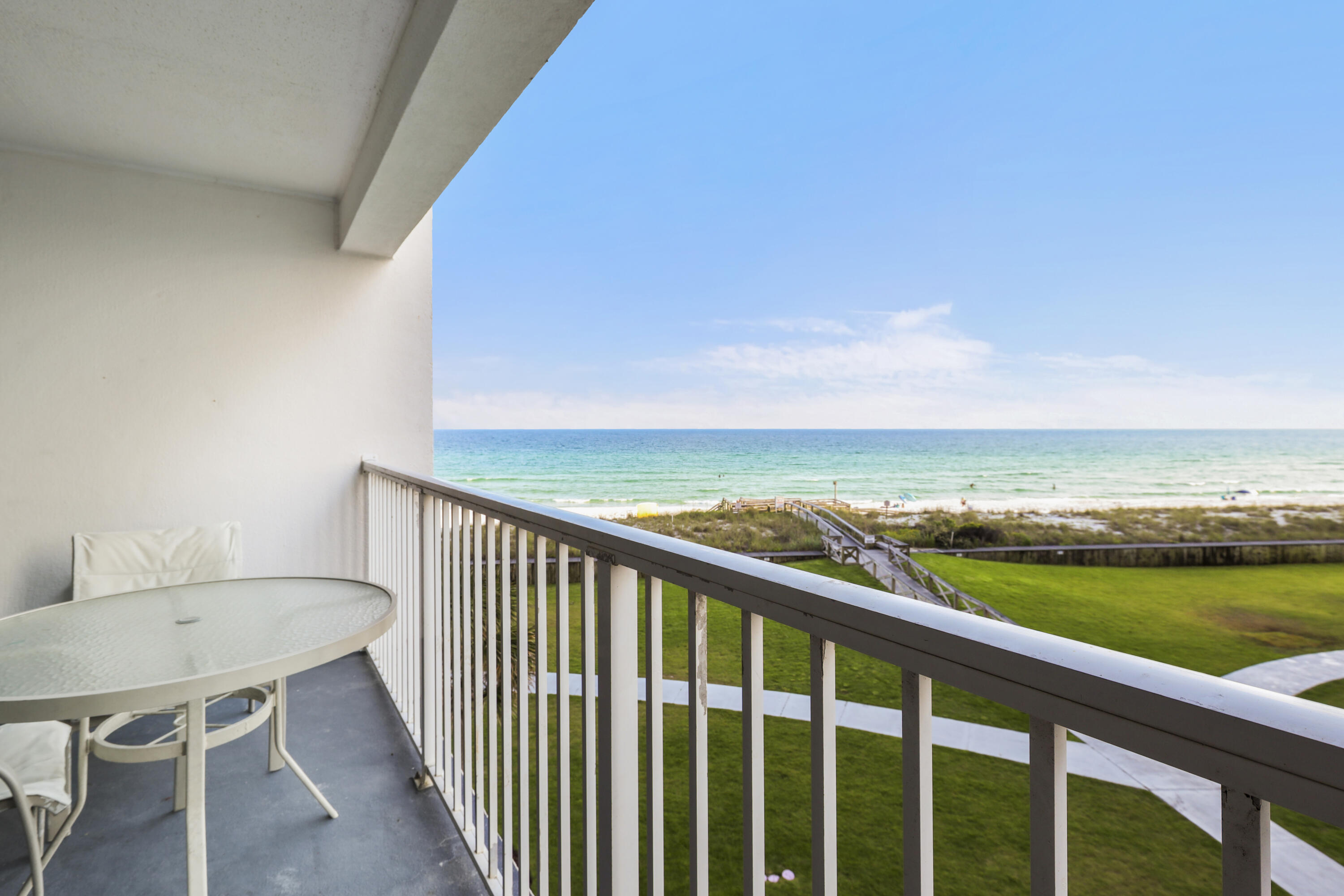 THIS IS THE DEAL YOU'VE WAITED FOR!
500lf of pristine, private beach at your doorstep! Shoreline Towers is a landmark community in the heart of Destin that offers an unparalleled coastal lifestyle.   This spacious 2-bedroom condo is your gateway to resort-style living. This resort boasts an impressive array of amenities designed for relaxation and recreation. Dive into the seasonally heated community pool, challenge friends to tennis or pickleball, or maintain your routine in the fitness center. Enjoy evenings at the BBQ/ picnic areas overlooking the serene community lake, or gather with friends and family in the spacious clubhouse. With 24/7 security in this gated community, peace of mind is always part of the experience.
Shoreline Towers isn't just a place to stay; it's a Destin tradition. With its established history and reputation, this complex has been a sought-after destination for years, known for its exceptional location and well-maintained grounds. The recent multi-million dollar renovations ensure it's fortified and beautified for years to come.
And the location? Simply perfect. Unit 1045 places you moments away from Destin's vibrant scene. Indulge in a diverse array of renowned restaurants, lively nightlife, and fantastic shopping - all within easy reach. Whether you're seeking a delicious seafood dinner, evening entertainment, or a day of retail therapy, the convenience is unmatched.