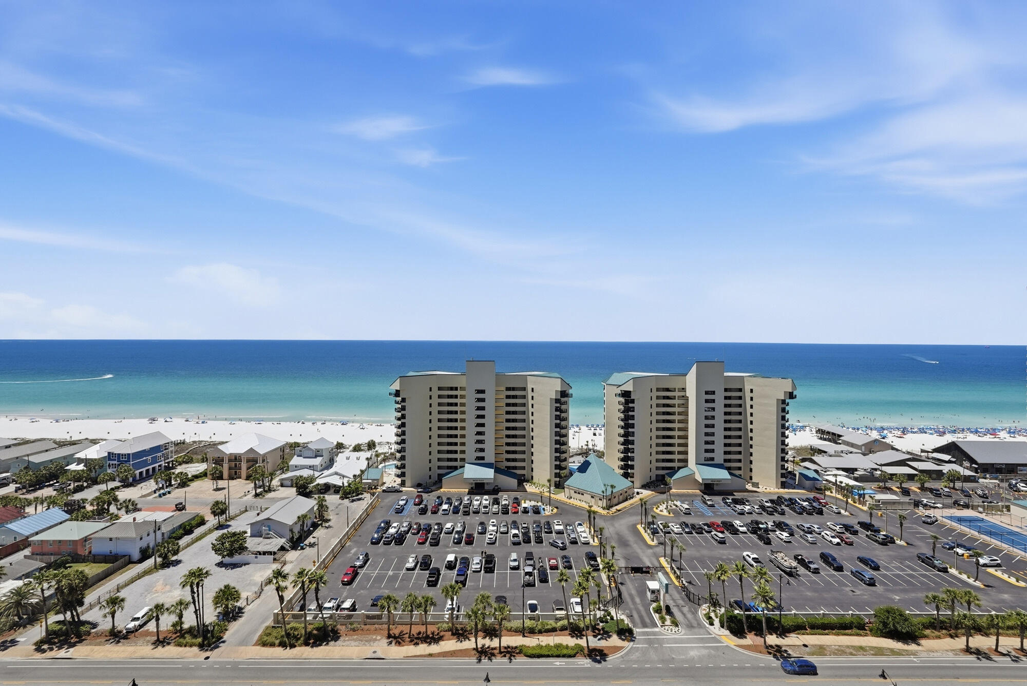 Welcome to Laketown Wharf 1510 -- your elevated escape in the heart of Panama City Beach! This beautifully appointed condo offers the perfect blend of comfort, convenience, and coastal charm with stunning Gulf views and resort-style amenities just steps from the sugar-white sands.
Inside, you'll find a spacious open-concept layout designed for relaxing beach getaways and memorable vacations. The fully equipped kitchen features ample cabinetry, a large island, and Gulf View. The private balcony provides the perfect place to enjoy morning coffee, sunset views, and the sparkling Gulf breeze.
Laketown Wharf is one of Panama City Beach's most sought-after resorts, featuring five pools, hot tubs, a Gulf-view fitness center,  putting green, kids' playground, covered parking, and a scenic lakefront boardwalk with restaurants, shops, and nightly fountain and light shows. Private beach access is conveniently located just across the street next to Pineapple Willy's.
Whether you're searching for a vacation retreat, investment property, or rental-ready beach condo, Unit 1510 offers incredible location, resort amenities, and strong vacation appeal in the center of Panama City Beach.