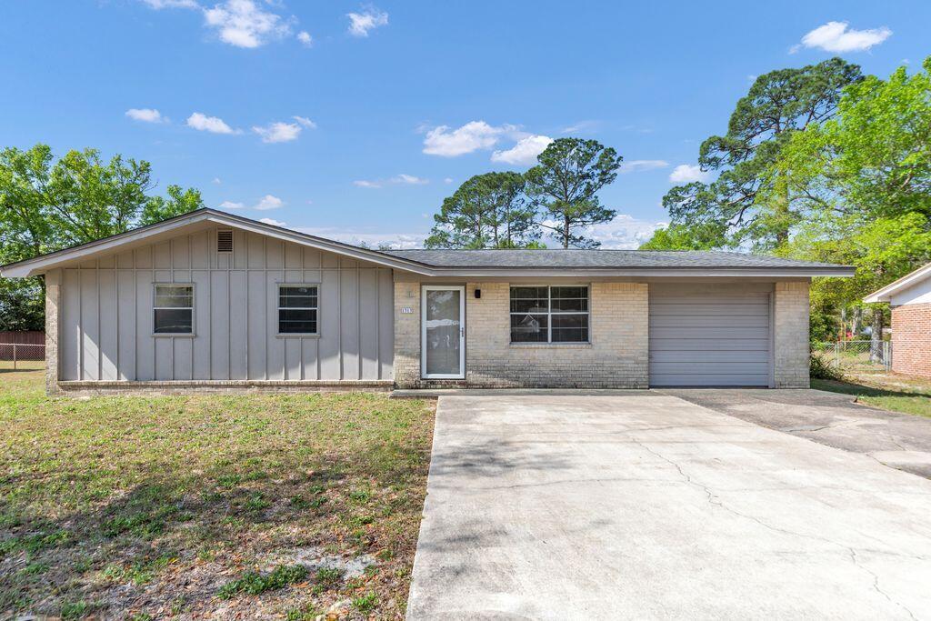 This charming 3-bedroom, 2-bath home offers 1,118 square feet of comfortable living space and sits on a spacious, well-positioned lot. Inside, you'll find a blend of tile and durable vinyl plank flooring, providing both style and easy maintenance. The home features some newer updates, giving it a fresh feel while still leaving room for your personal touch.

The enclosed garage adds valuable bonus space for additional living or storage. Please note, the home is equipped with aluminum wiring, does not include a refrigerator and is being sold in as-is condition.

Whether you're looking to expand your rental portfolio or secure your next flip opportunity, this property presents a great investment with solid potential.
Buyers to verify all information important to them.