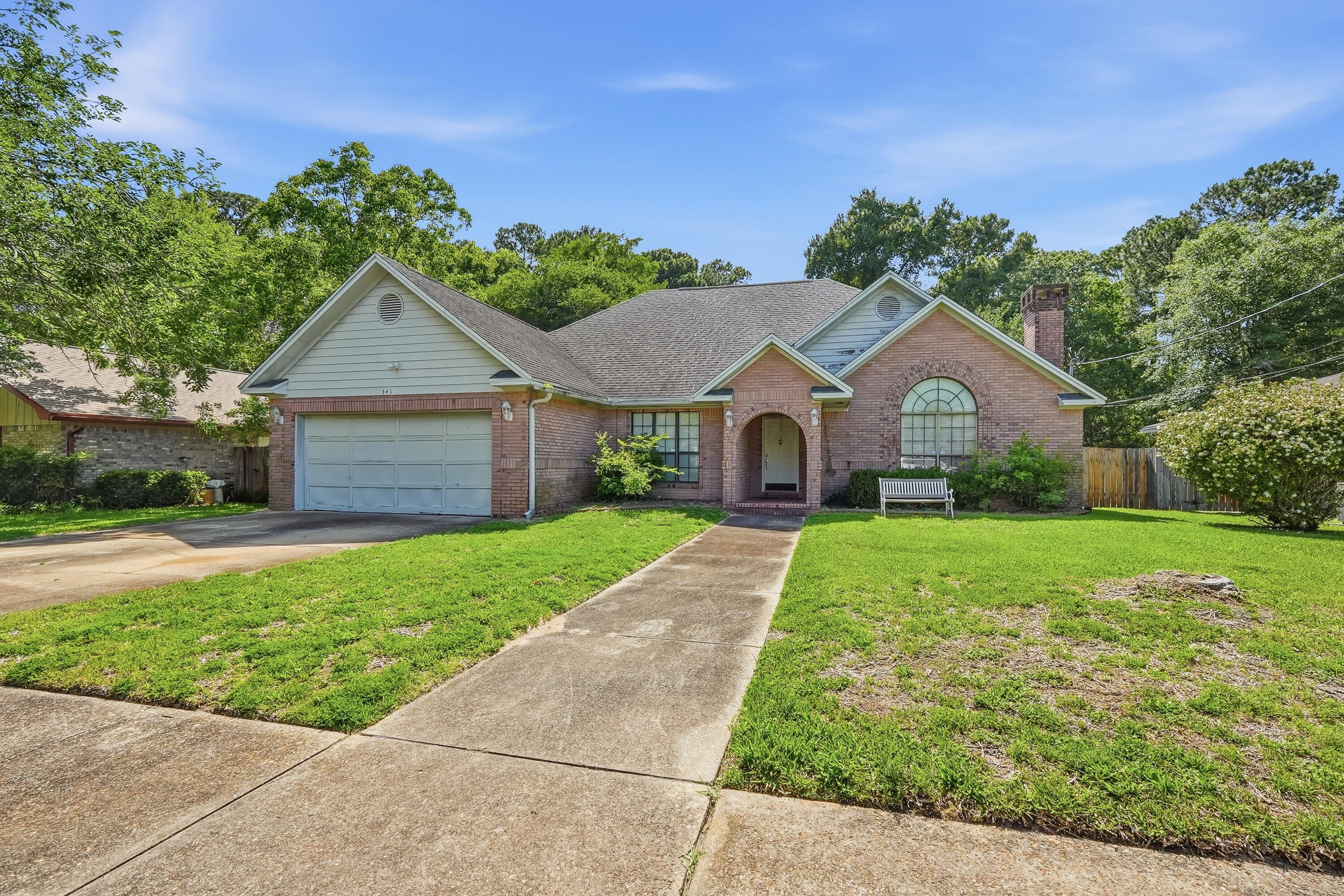 *Sellers are asking for HIGHEST AND BEST by 5/27/2026 at 5:00 pm.* Check out this charming 3 bedroom all brick home in Mary Esther, Florida! You are welcomed into the home through custom designed brick work at the front door and upon entering, you will find a designated office/ flex space to the left and the living room on the right. This spacious home also has a formal dining room that flows from the living room to the kitchen. While this home needs some updating from a new owner, the major systems are updated as follows: the water heater was replaced in 2020, HVAC and gas heater in 2021, and a new roof was installed in 2014. A new owner could easily convert the front office to a bedroom with just a few simple changes. Please reach out to your favorite agent to set up a showing today. In its current condition, this home will not qualify for traditional financing, please see the disclosures and know that we are happy to answer any questions.
