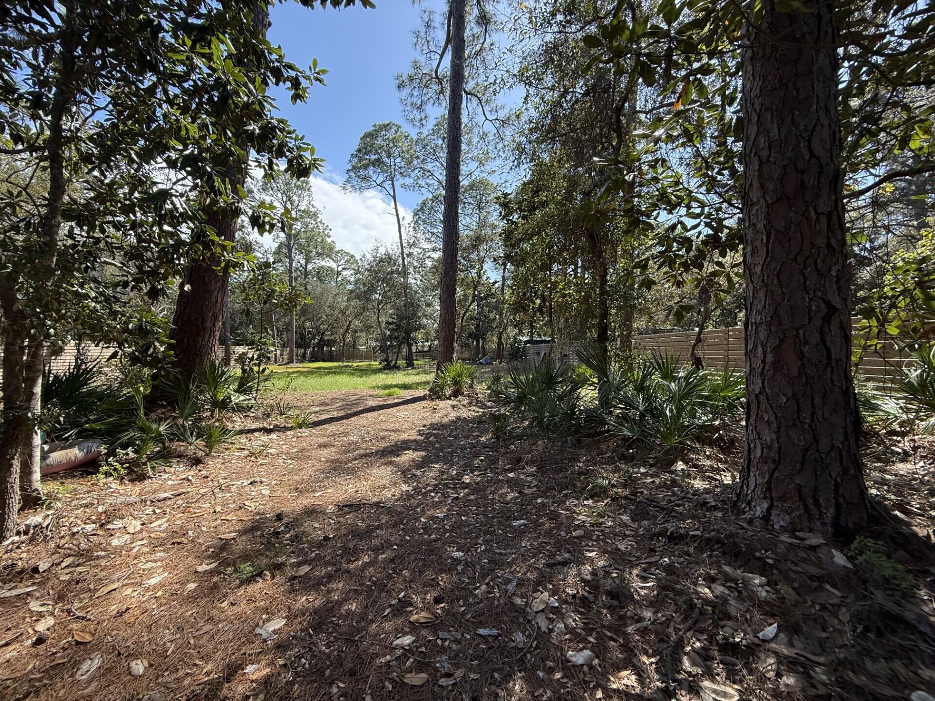 Escape the Ordinary: Your Emerald Coast Dream Starts Here
Imagine a life with no HOA rules, no restrictions--just pure freedom and a canvas of natural Florida beauty waiting for your vision. Nestled in the heart of Santa Rosa Beach, this rare, oversized 0.459-acre lot is enveloped by a majestic canopy of mature trees, offering the perfect blend of absolute privacy and coastal convenience.

Whether you are looking to design your forever custom home, build a high-end spec home, or secure a prime investment property, this land represents a blank slate for your dreams.

The Lifestyle: Where the Bay Meets the Beach
This isn't just a piece of land; it is a gateway to the highly coveted Emerald Coast lifestyle.

Morning Serenity: Take a short, peaceful walk or bike ride to the shores of the Choctawhatchee Bay.

Afternoon Sun: You are just minutes from the world-famous, pure white sugar sands and emerald waters of the Gulf.

Evening Entertainment: Enjoy effortless proximity to Grand Boulevard's upscale dining, Publix, and boutique shopping. The vibrant energy of Sandestin's Village of Baytowne Wharf is right around the corner, offering year-round concerts, fireworks, and family-friendly festivities.

Peace of Mind: World-class healthcare at Ascension Sacred Heart Hospital is only minutes away.

Ready for Your Vision
The groundwork is already laid for you to begin building:

Power Ready: Florida Power & Light (FPL) services the area, and the property is fully prepped for a meter installation.

Modern Amenities: Clean, efficient natural gas is available right in the neighborhood.

Water and sewer tap fees to be paid by Buyer. Seller does not have a wetland assessment report on file.

Don't let this rare opportunity pass you by. Build the life you've always imagined in Santa Rosa Beach.  Call today to claim your slice of Florida living at its absolute finest!

All information and measurements are deemed accurate but should be independently verified by the buyer.