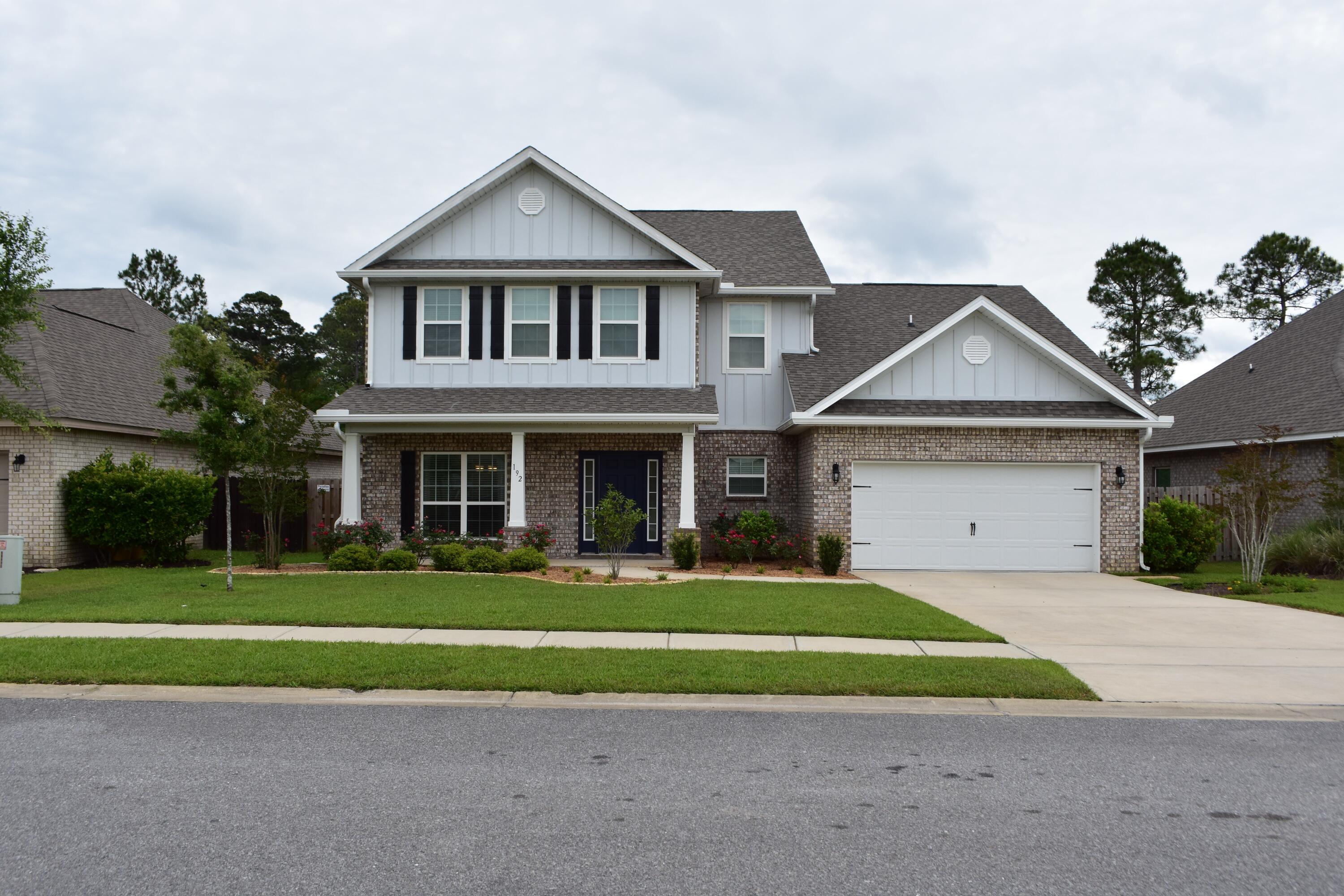 Popular Eleanor floor plan located on the preserve in Whispers at Hammock Bay for Rent available January 2023. This meticulously maintained, two-story, four bedroom, three and a half bath, one-owner home features 3,552 of heated and cooled living space. A large 20x20 bonus room offers flexibility in additional space. This home boasts interior features including; granite throughout, Porcelain wood plank tile floors throughout the main living on the first floor. The kitchen is appointed with Stainless steel appliances and walk-in pantry. Covered Porch leads out to spacious fenced in backyard. Schedule your showing today this home won't last long. Please note: Refrigerator IS in working order and in the home for convenience. It is not Warranted and will not be replaced by landlord.