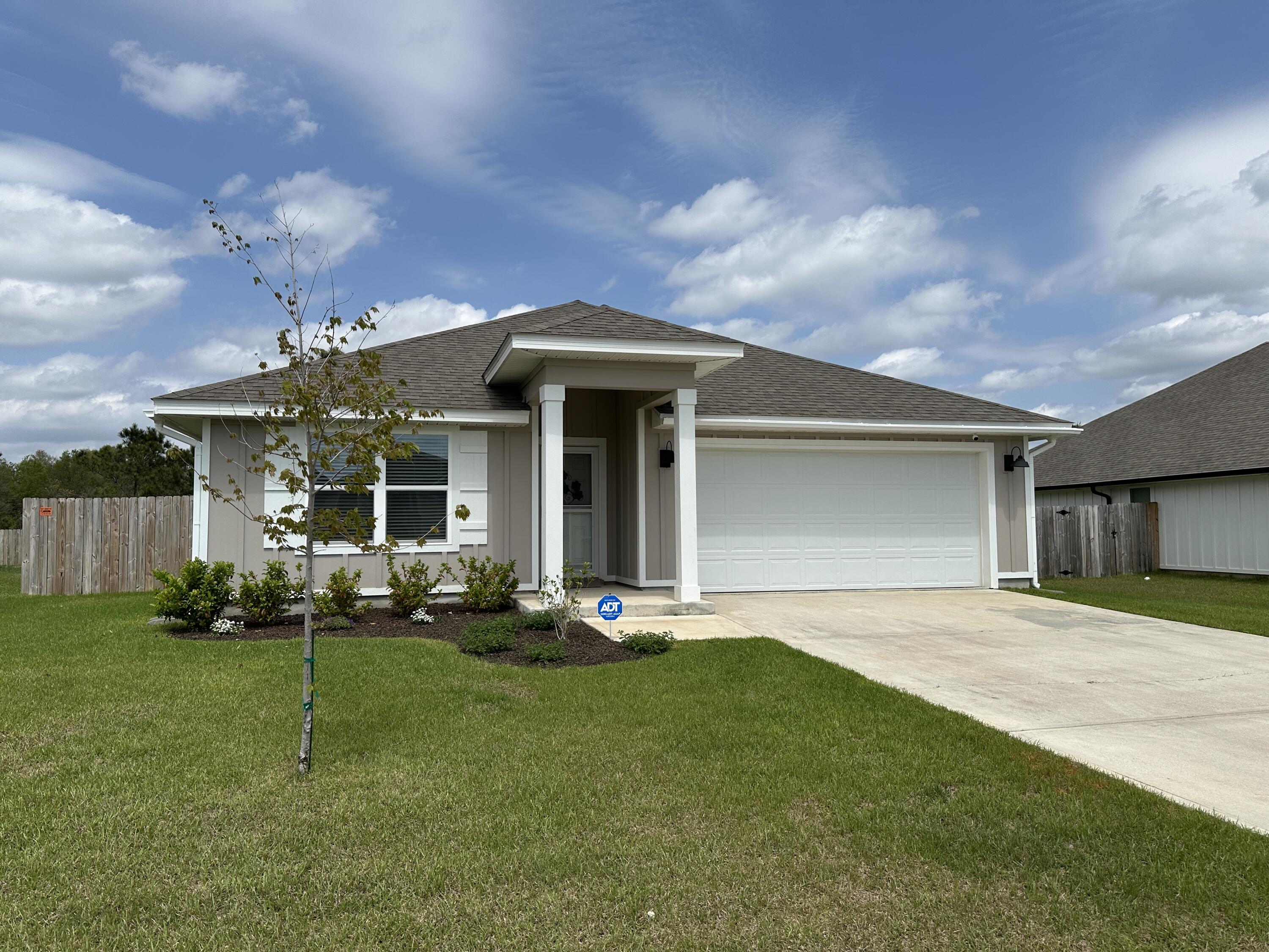 This beautiful, home is located right across the street from the elementary and middle school, is just minutes from dining, shopping & hospitals. It features a spacious, open floor plan with a beautiful kitchen island with granite counter-tops, plenty of cabinets, and stainless-steel appliances. The master suite has a walk-in shower, double vanities, huge walk-in closet and separate water closet. The backyard has a nice patio and is privacy fenced.  Washer and Dryer included, Pet friendly