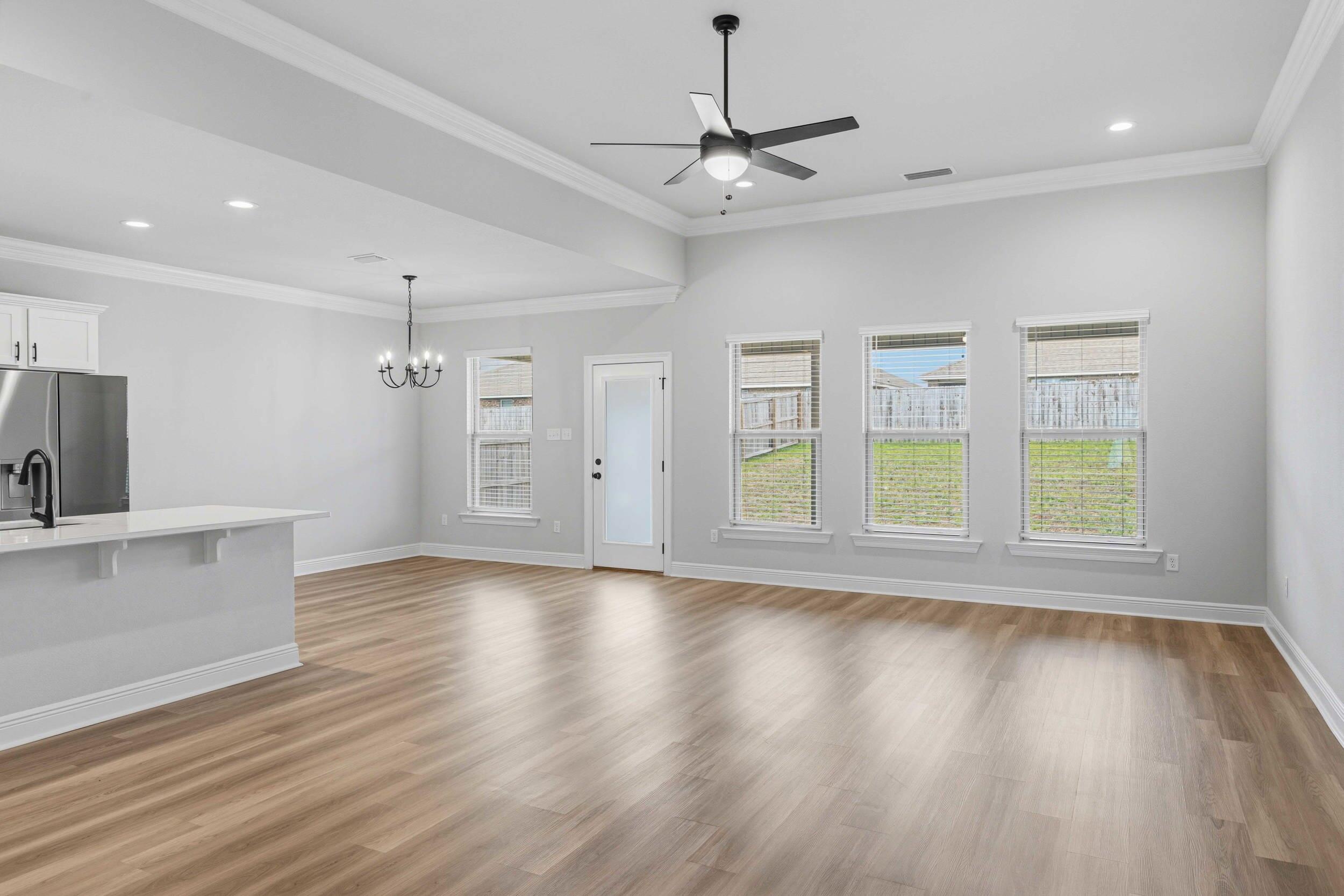 Welcome to 4630 Jayhawk Drive, Crestview, FL 32539 where elevated living meets exceptional value in one of South Crestview's most sought-after communities. This beautifully maintained 4-bedroom, 2-bath residence delivers the quality, style, and upscale feel today's buyers crave without the luxury price tag.

From the moment you arrive, you'll appreciate the curb appeal, surrounding well-kept homes, inviting sidewalks, and the welcoming sense of community that makes this neighborhood so desirable. Inside, thoughtful upgrades create a polished, move-in-ready experience, including fresh interior paint, quality countertops, designer tile backsplash, and a spacious layout designed for both everyday comfort and entertaining.

The kitchen is ready from day one with refrigerator, stove, microwave, dishwasher, washer, and dryer all included making your move seamless. Step outside to enjoy your fully privacy-fenced backyard, ideal for pets, gatherings, or simply relaxing in your own peaceful retreat.

Perfectly positioned for convenience, this home is located near Duke Field, Eglin Air Force Base, highly rated schools, shopping, and some of Crestview's favorite dining destinations, while still being only approximately 35 minutes from the sugar-white beaches and world-class lifestyle of Destin.

If you've been searching for a home that offers quality construction, modern comfort, prime location, and incredible value in South Crestview, this is the one.

Professional photos coming soon!