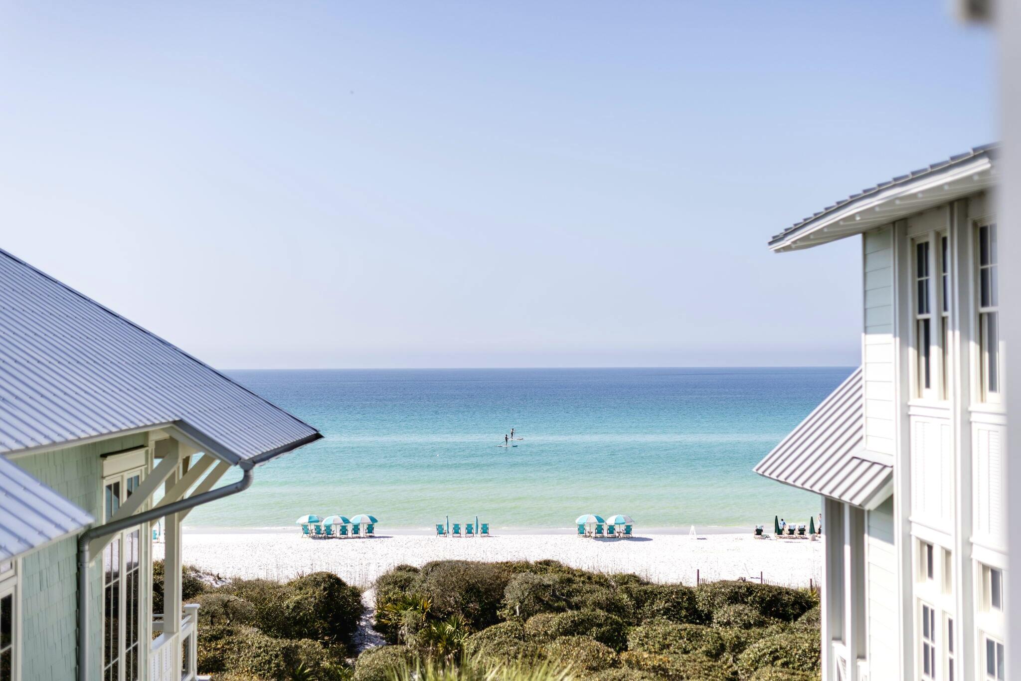 Rarely available on WaterColor's Beach Lane, this home offers an exceptional opportunity to own in one of 30A's most sought-after communities. Renovated in 2018, the residence blends timeless coastal style with a generous footprint designed for effortless beachfront living. 

Thoughtfully designed and beautifully decorated, the home features expansive living and gathering spaces, along with five bedrooms to comfortably accommodate family and guests. Panoramic Gulf views are showcased throughout, anchoring the home in an elevated and truly exceptional beachfront setting. The layout is designed for both entertaining and everyday living, with multiple living areas that provide flexibility for hosting, relaxing, and extended stays. The five-bedroom configuration, including dual primary suites and a dedicated bunk room, allows for seamless accommodations for larger groups.

With its spacious design, direct access to the private deeded beach, and coveted location in WaterColor, this home offers a rare combination of scale, comfort, and true beachfront living.