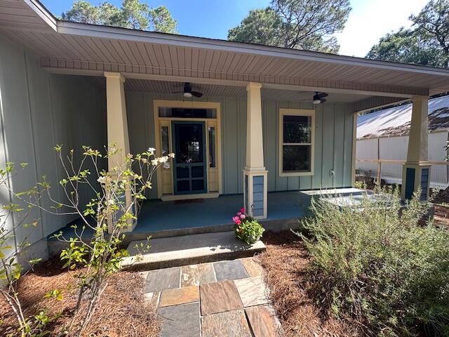 Welcome to the much sought after charm of Point Washington!  This home is one block from the bay and public bay access; which is rarely used. This home is a single-level home, with a split bedroom plan and open living area.  The main bedroom has an ensuite with a separate water closet, walk-in shower, soaking tub, walk-in closet and door to the back porch, and more.  The kitchen has beautiful cherry cabinets, gorgeous granite countertops, farm-style sink, and stainless-steel appliances. The home features more storage than most homes, two linen closets, a nice sized coat closet, a large pantry, and an oversized garage. The flooring is engineered hickory hardwood, gorgeous! The screen-in back porch is literally the length of the home!  The yard is well kept and has a lovely hot tub for you to enjoy the stars at night.  Call for your private showing!