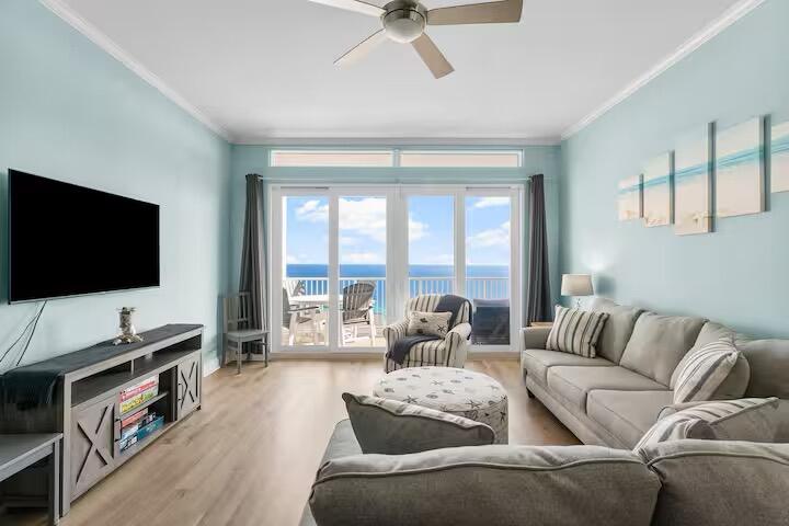 Welcome to Laketown Wharf, one of Panama City Beach's most sought-after resort communities! This beautifully maintained, fully furnished 3-bedroom, 2-bath condominium offers 1,262 square feet of coastal living and is completely turnkey, making it ready for immediate enjoyment or continued rental income from day one.

Designed with both comfort and functionality in mind, the unit features a highly desirable bunk room in addition to two spacious bedrooms, allowing it to comfortably accommodate families and larger groups. Located on the penthouse level, this condo offers beautiful views of the Gulf of Mexico and Panama City Beach's stunning coastline. Start your mornings with coffee on the balcony while taking in the emerald waters of the Gulf, and end your evenings watching breathtaking sunsets paint the sky in shades of orange, pink, and gold. The elevated vantage point provides a picturesque backdrop that guests and owners alike will appreciate year-round.

For investors, the numbers speak for themselves, with over $50,000 annually in actual gross rental income and a proven history of strong guest demand. The spacious floor plan, desirable bunk room, Gulf views, and resort amenities combine to create a property that appeals to vacationers throughout the year. (Buyer to Verify) Recent Upgrades & Improvements: This condo has been thoughtfully maintained and updated, offering added value and peace of mind for its next owner. Recent improvements include a new hot water heater (2022), new HVAC system (2023), new dishwasher (2023), new refrigerator (2024), and new microwave (2024). These major updates help minimize future maintenance expenses while enhancing the property's appeal for both personal use and vacation rental guests.

Laketown Wharf is known for its impressive lineup of resort-style amenities, including five swimming pools, a private freshwater lake with a scenic boardwalk, fitness center, putting green, splash pad, covered parking garage, and the community's signature nightly fountain, music, and light show. These amenities help make Laketown Wharf one of the most popular destinations in Panama City Beach for owners and vacationers alike.

Conveniently located in the heart of Panama City Beach, you'll be just minutes from some of the area's best shopping, dining, entertainment, golf, and family attractions. From Pier Park and local restaurants to popular attractions and outdoor activities, everything you need for the perfect beach getaway is within easy reach.

Whether you're looking for a proven investment property, a vacation retreat, or a combination of both, this fully furnished, penthouse-level condo offers an exceptional opportunity to own in one of Panama City Beach's premier resort communities while enjoying Gulf views, spectacular sunsets, outstanding amenities, and strong rental performance.