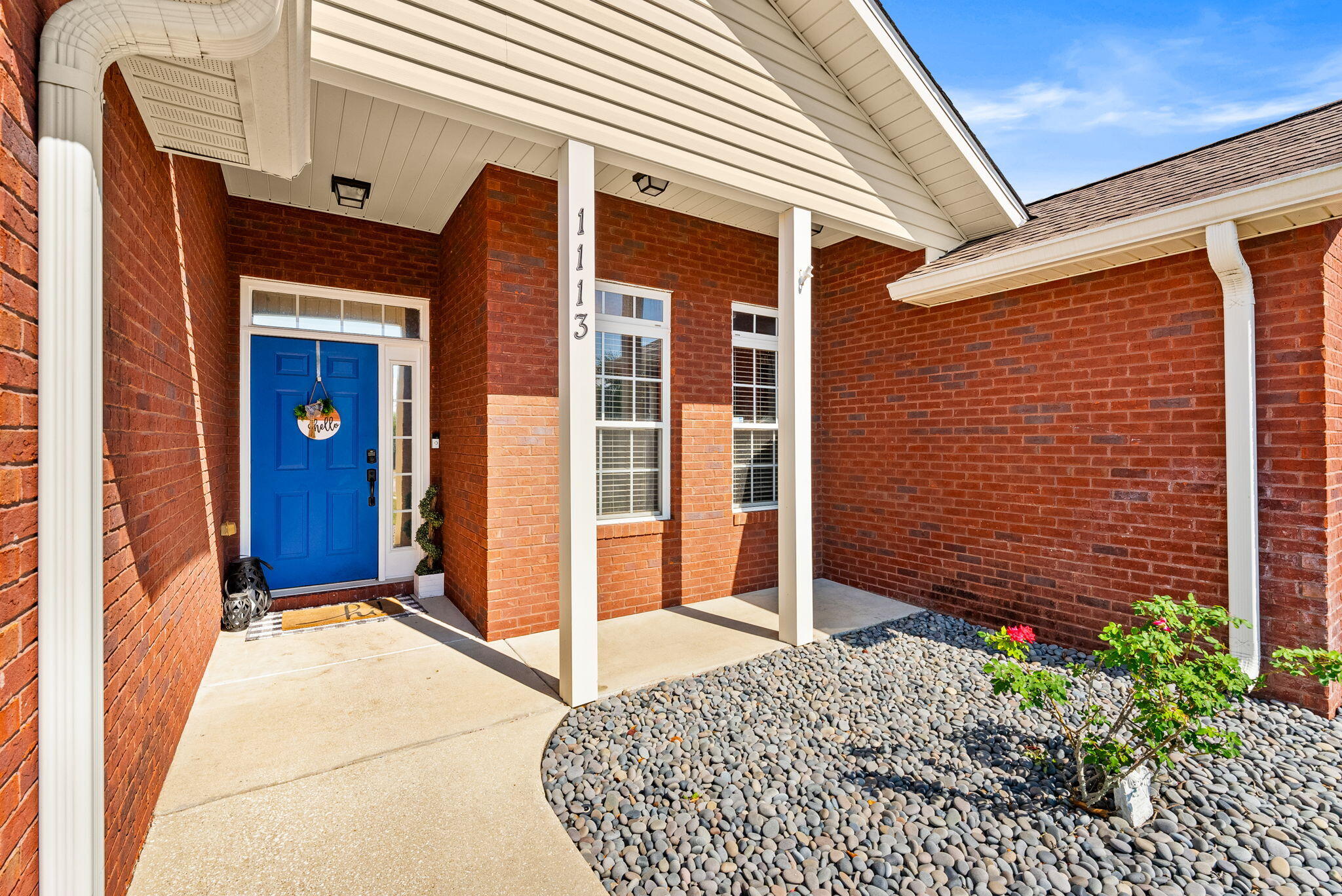 OPEN HOUSE SAT 5/23 11AM-1PM MOTIVATED SELLER!!  NO HOA!
Welcome to this beautifully maintained 4-bedroom, 2-bath home featuring an open floor plan in a quiet Lynn Haven setting. As you step inside, you're greeted by a spacious and inviting living room with a cozy fireplace, seamlessly flowing into the kitchen and dining area. The split-bedroom layout offers privacy, with the primary suite located on the left side of the home. The ensuite bathroom features a double vanity, walk-in shower, and a relaxing soaking tub. Three additional bedrooms and a full bath are down a hall on the other side of the home.  Enjoy outdoor living with a covered patio overlooking the fully fenced backyard. Located on a quiet dead-end street. Tyndall and the beautiful white sand beaches are only 30 min drive drive. Call your favorite Realtor today!