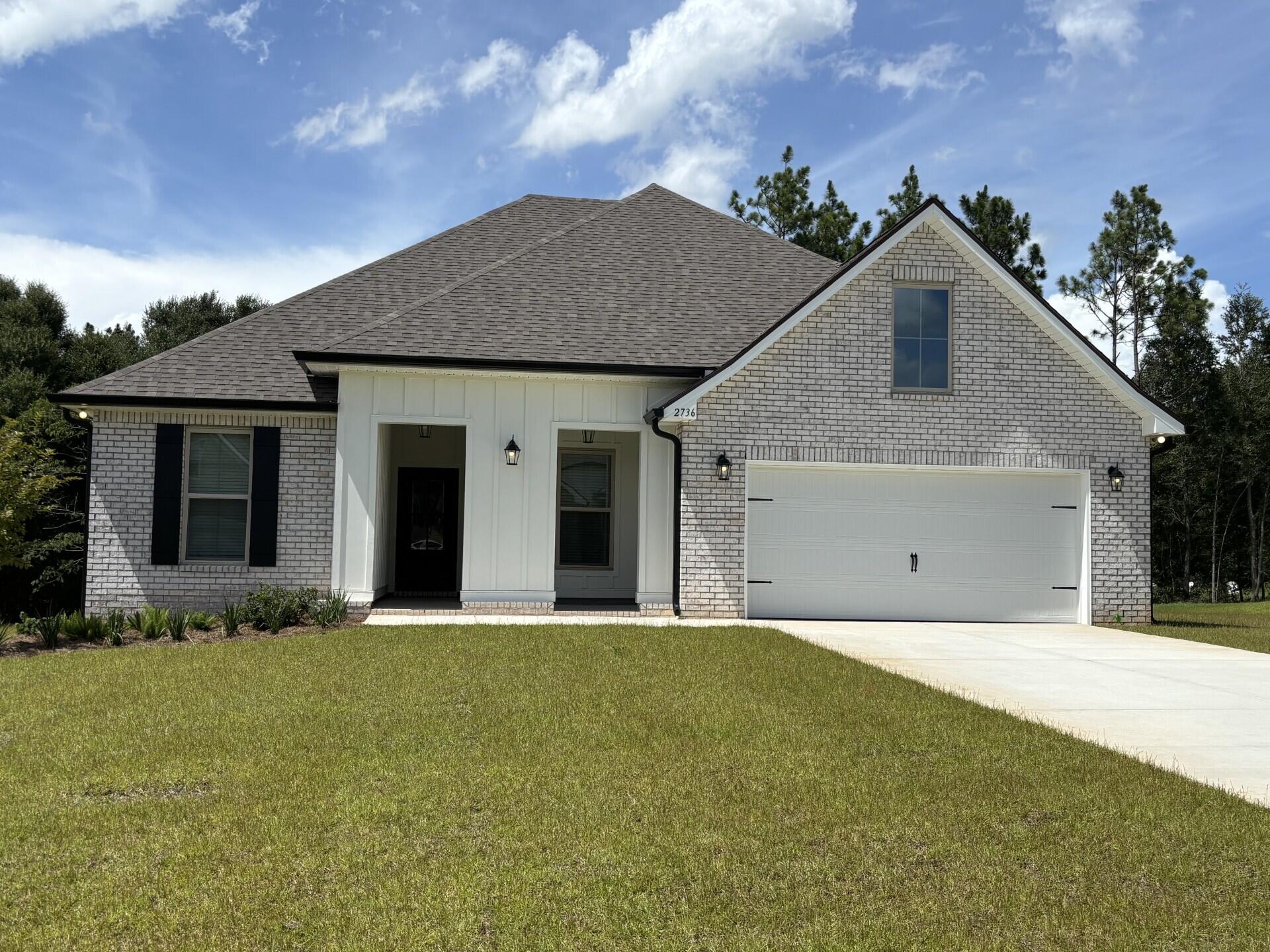 Awesome builder rate plus choose ONE free: window blinds, fridge, smart home package! Restrictions apply. 

The HICKORY III G in Young Oaks community offers a 5 bedroom, 3 full bathroom, open design with formal dining room and separate den. Upgrades added (list attached). Features: double vanity, garden tub, separate shower, and walk-in closet in master bath, kitchen island, walk-in pantry, boot bench at garage entry, covered porches, crown molding, recessed lighting, ceiling fans, framed mirrors, smoke/carbon monoxide detectors, landscaping, architectural 30-year shingles, flood lights, and more! Energy Efficient Features: water heater, kitchen appliance package with a electric range, vinyl low E MI windows, and more! Energy Star Partner.