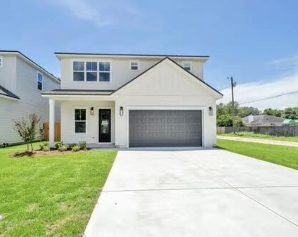 NEW to be built and completed approx April/May. Thoughtfully designed home in Bluewater Bay boasting 4 bedrooms, 3 1/2 bath and 2442 sq ft of living space! Enter through the spacious foyer to find a great room boasting a living area, dining area, and kitchen on the main floor. Kitchen features quartz countertops, shaker cabinetry, stainless appliances including gas range and refrigerator. There is also a large pantry and a nice sized laundry room and 1/2 bath. Upstairs is a show stopper with a massive bonus/living area, 3 large bedrooms and 2 full baths. Two of the bedrooms have a full jack-n-Jill bath with the 4th bedroom utilizes the 3rd full bath. Practical features include landscape package. Gas stove and gas Rinnai water heater. All other is electric.