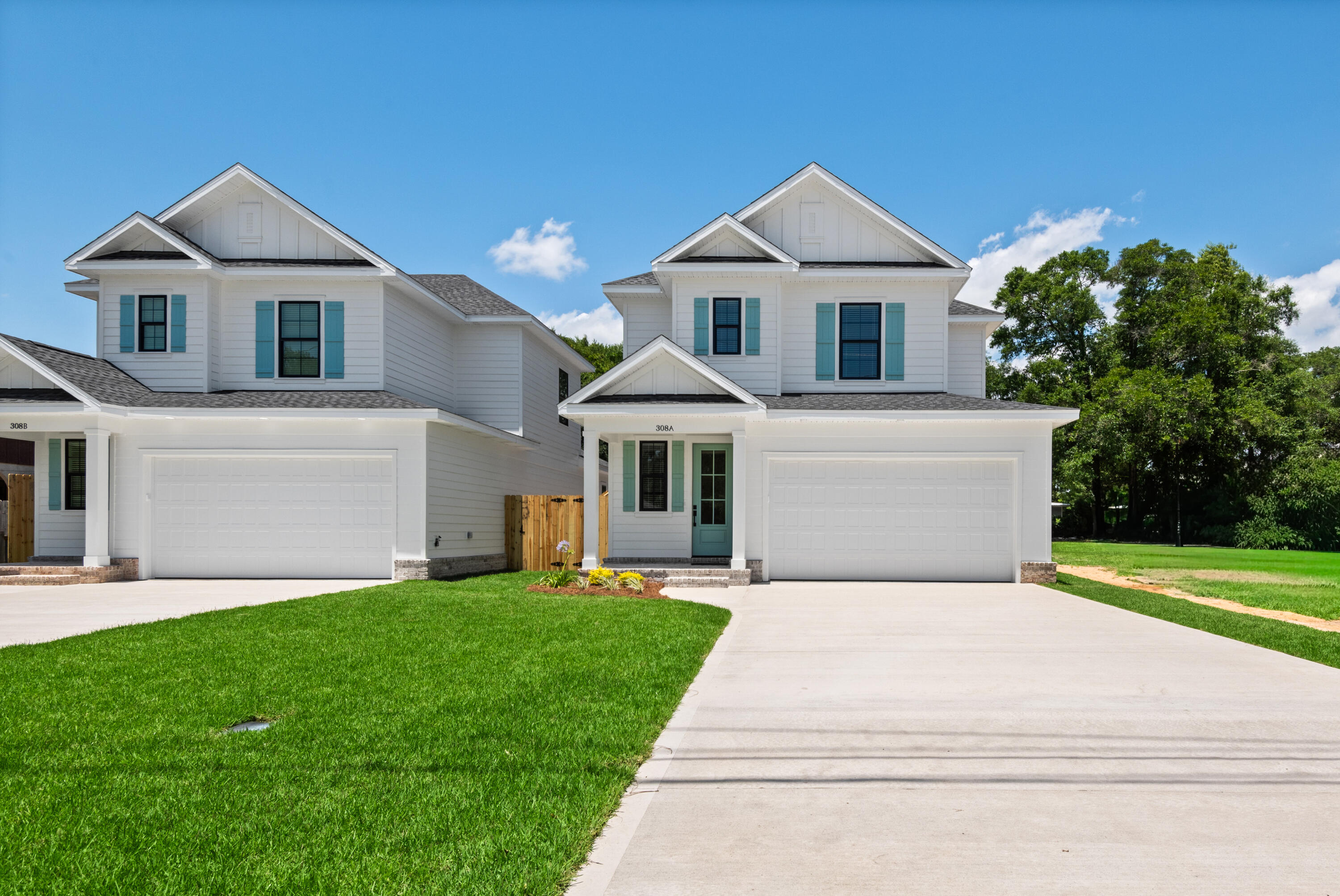 Brand new construction that keeps you close to everything that Eglin, Valparaiso, Niceville, and all its surrounding areas have to offer. This beautifully crafted 4-bedroom, 2.5-bath home offers 1,992 square feet of thoughtfully designed living space that blends modern comfort with quality craftsmanship.

The open concept floor plan creates a seamless flow between the living, dining, and kitchen areas, making it ideal for everyday living and entertaining. The first floor primary suite features a double vanity, oversized curbless walk in tiled shower, and large custom closet with built-ins. A half bath is also located on the main floor for guests.

Notable features include 9 foot ceilings throughout, all wood shaker soft close cabinetry, quartz countertops, luxury vinyl plank flooring, custom drop zone, shiplap kitchen island accent wall, vented over range microwave, wood-cased windows and openings, and open foyer with custom Craftsman style stair railing. Both full bathrooms feature double vanities and tile finishes.

Exterior details include an  8 foot entry door, brick porch overlays, lapped siding, fenced lawn area and automated irrigation system. This home offers the perfect combination of style, functionality, and location. 

Schedule your showing today!

Note:See MLS listing 1005381 for sellers offer to include closing contribution