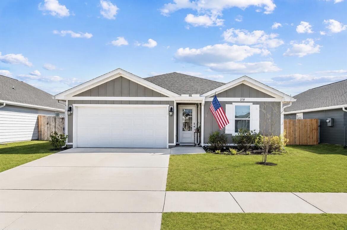 Reduced!!! Seller will pay up to $8000 in buyers closing costs...this beauty is only 3 yrs. old.  Priced to sell, don't let this one get away!!  Located in Park Place in Panama City FL, this 4-bedroom, 2-bath Freeport floor plan offers 1,550 square feet of well-designed living space in one of the closest new construction communities to Tyndall Air Force Base. The welcoming entry opens into a bright, open-concept layout ideal for everyday living and entertaining.

The kitchen features a large center island and granite countertops throughout the home, with clear sightlines to the dining and living areas. A split-bedroom design provides privacy, with two bedrooms and a full bathroom at the front of the home and an additional bedroom off the entry hallway.

Main living areas, bathrooms, and laundry room are finished with luxury vinyl plank flooring, while the bedrooms feature carpeting. The primary suite includes a spacious bedroom and an en-suite bathroom with a double vanity, oversized shower, and large walk-in closet.

Exterior features include a brand-new privacy fence with integrated LED lighting and a backyard with ample space. Residents enjoy access to a beautiful community pool maintained by the low cost HOA. Conveniently located near shopping, parks, and schools, with easy access to Tyndall Air Force Base. Low HOA fees, billed quarterly, add to the home's overall value.

Schedule your private showing today and see why this home is the perfect place to make your next move.