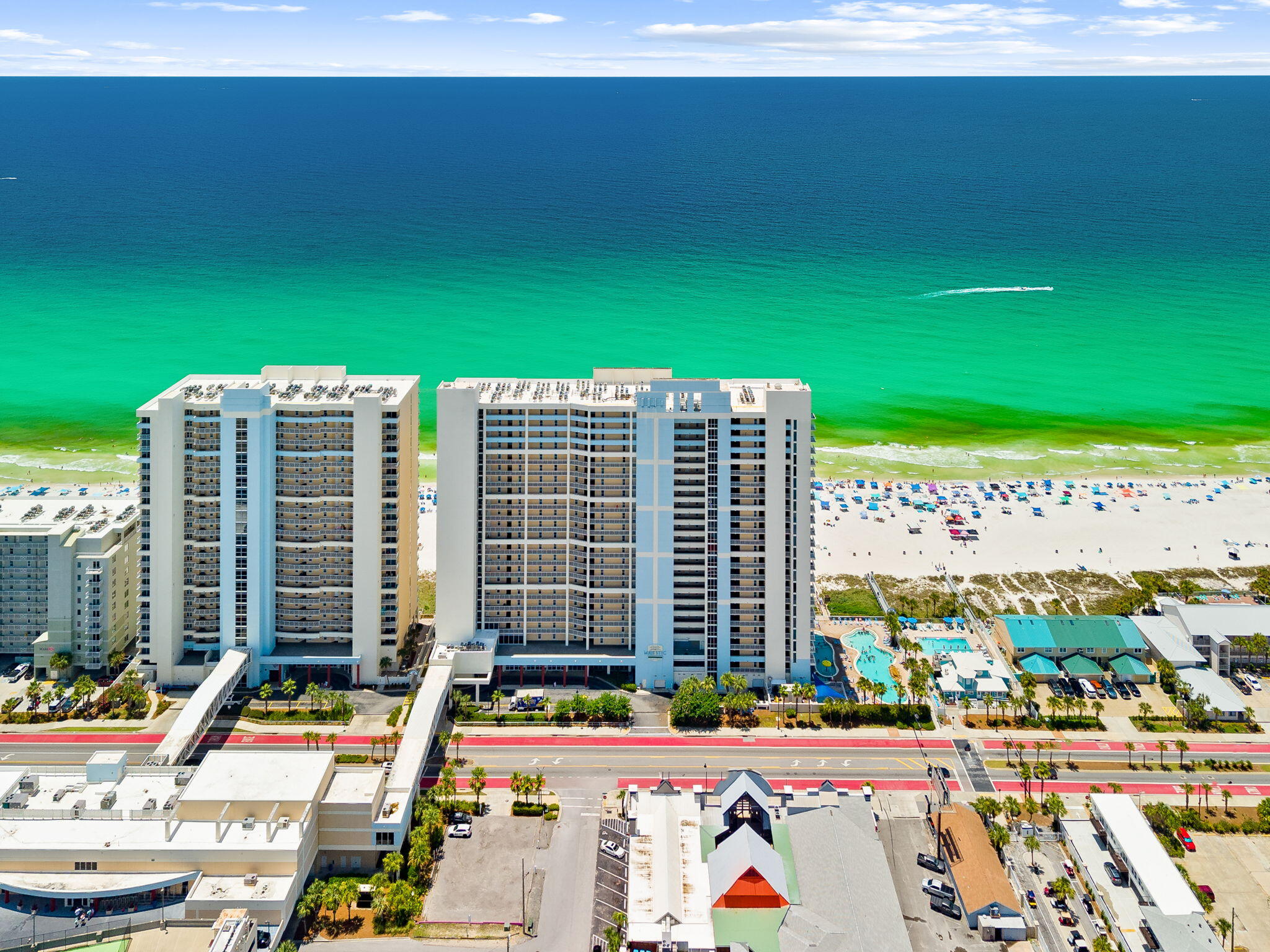 Wake up to sweeping Gulf views from this beautifully updated residence at Majestic Beach Towers. From your private balcony, enjoy unforgettable sunsets, emerald waters, and the sugar-white sand that make Panama City Beach one of Florida's most sought-after destinations. Whether you're searching for a full-time beachfront home, vacation getaway, or income-producing investment, this property offers the perfect combination of luxury and location.

Majestic Beach Resort is known for its exceptional amenities, including five outdoor pools, two heated indoor pools, three hot tubs, a state-of-the-art fitness center, tennis courts, private movie theater, owners' lounge, game room, ballroom, on-site restaurant, and convenience market. Just outside the resort, you'll find some of Panama City Beach's best dining, shopping, and entertainment within walking distance.

This residence was renovated three years ago and has been privately enjoyed rather than used as a vacation rental. Offered fully furnished and turnkey, the interior features granite countertops, stainless steel appliances, stylish coastal furnishings, and leather sleeper sofas, making it ready to enjoy or begin generating rental income immediately.