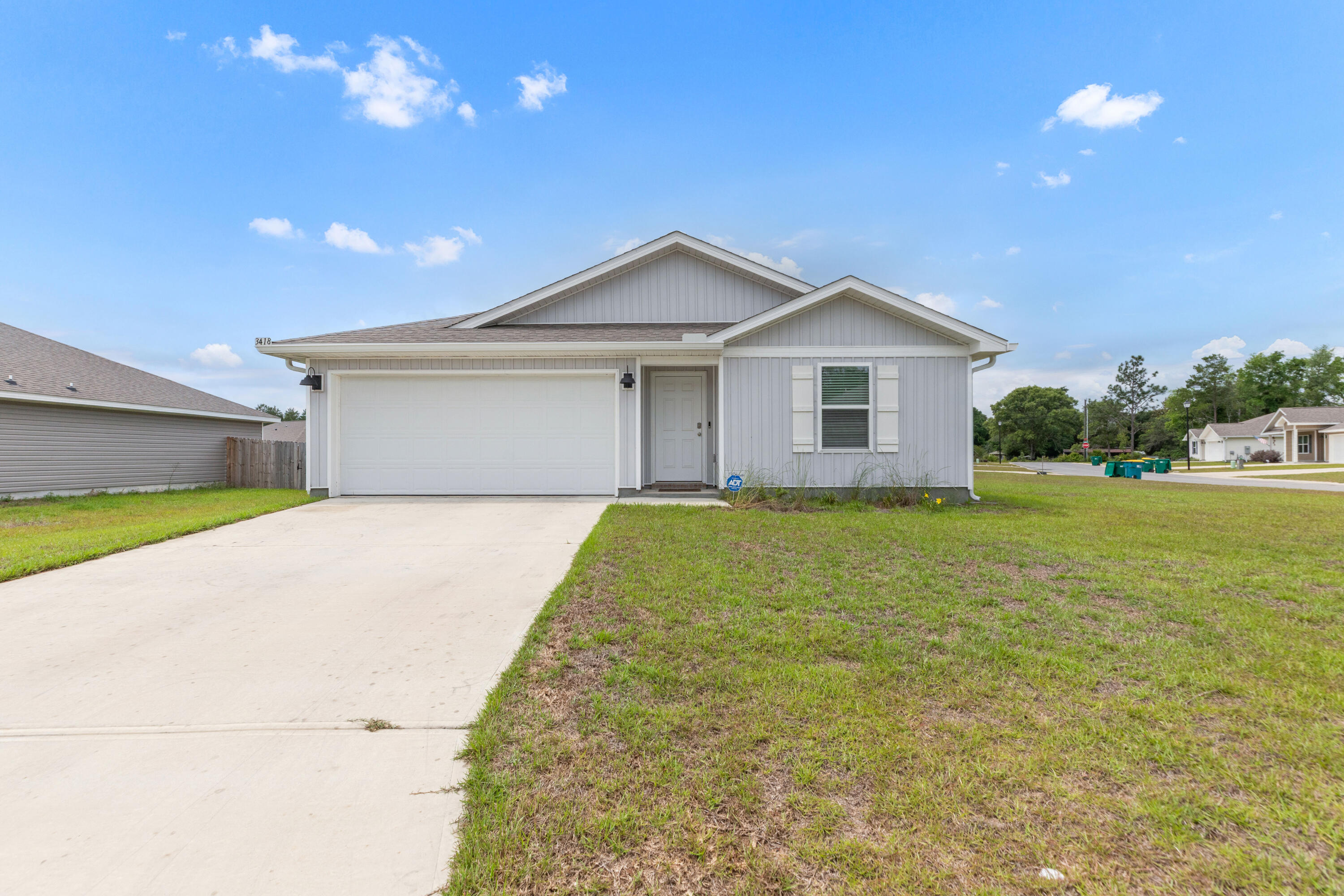 Clean, like-new rental on a spacious corner lot! This well-maintained home offers four generously sized bedrooms and two full bathrooms, providing plenty of space to spread out. The kitchen features granite countertops and flows seamlessly into the main living areas perfect for everyday living and entertaining. Washer and dryer are included for your convenience. Enjoy a large yard and added privacy from the corner lot location. Pets considered with restrictions.