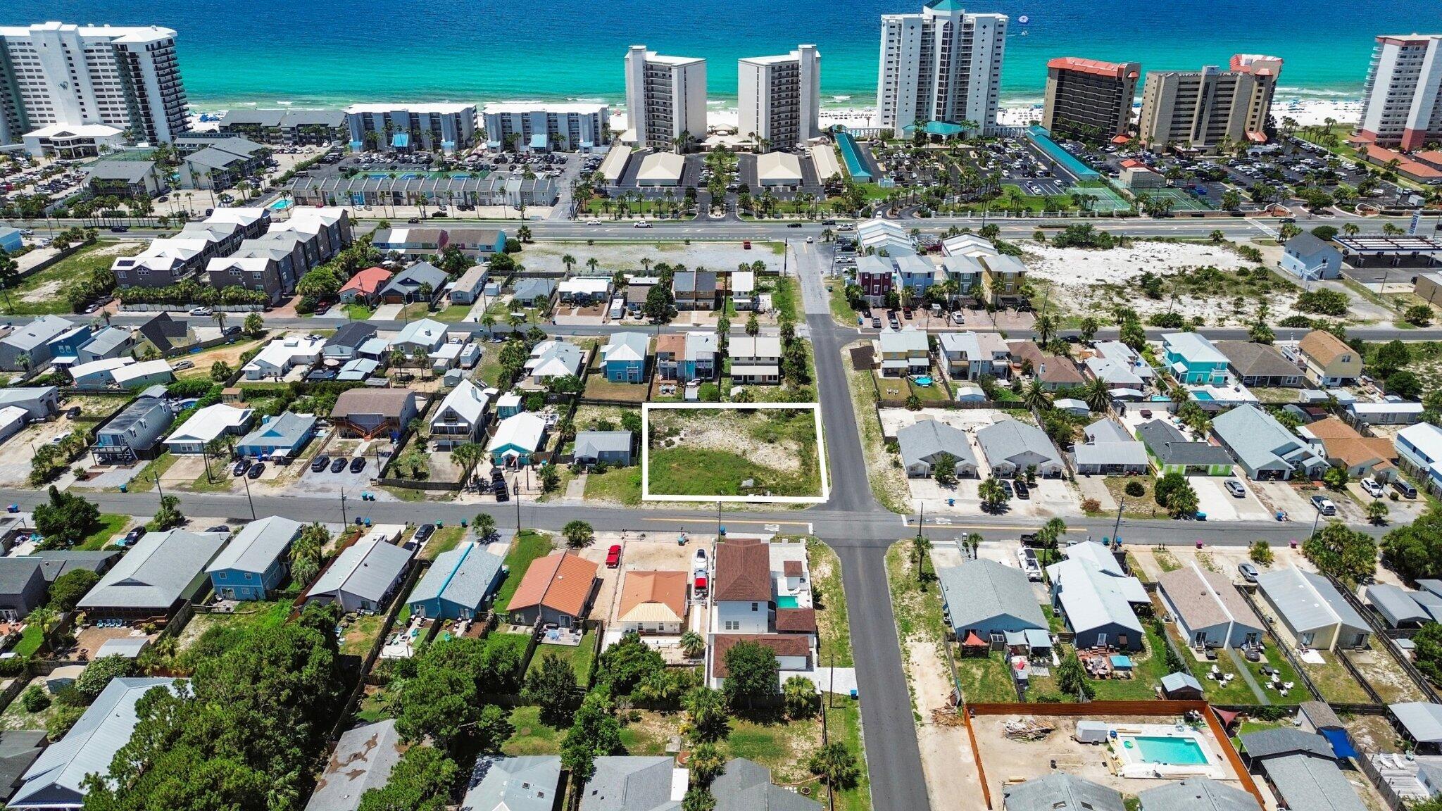 Rare Double Lot in Panama City Beach - Beach, Boating & Development Potential!
Discover an exceptional opportunity to own a 100' x 115' corner double lot (Lots 20 & 21) in the Holiday Beach community of Panama City Beach. Zoned R-3, this property offers outstanding potential for a custom coastal home, vacation retreat, or investment property, subject to buyer verification of zoning, density, setbacks, parking, utilities, permitting requirements, etc.
Enjoy the coastal lifestyle with Beach Access 12 approximately 0.4 miles away, the Grand Lagoon public boat ramp just 0.2 miles away, Capt. Anderson's Marina and Restaurant only 1.8 miles away, and St. Andrews State Park approximately 2.7 miles from your doorstep. Whether your day includes boating, fishing, paddleboarding, dining on the waterfront, or relaxing on the sugar-white sand beaches, everything is just minutes away.
The property was inherited and is being sold As Is. No survey is available. Buyers are encouraged to conduct their own due diligence regarding dimensions, utilities, zoning, allowable uses, development potential, and all information important to their intended use.
Don't miss this rare opportunity to own a generously sized double lot in one of Panama City Beach's coastal neighborhoods.