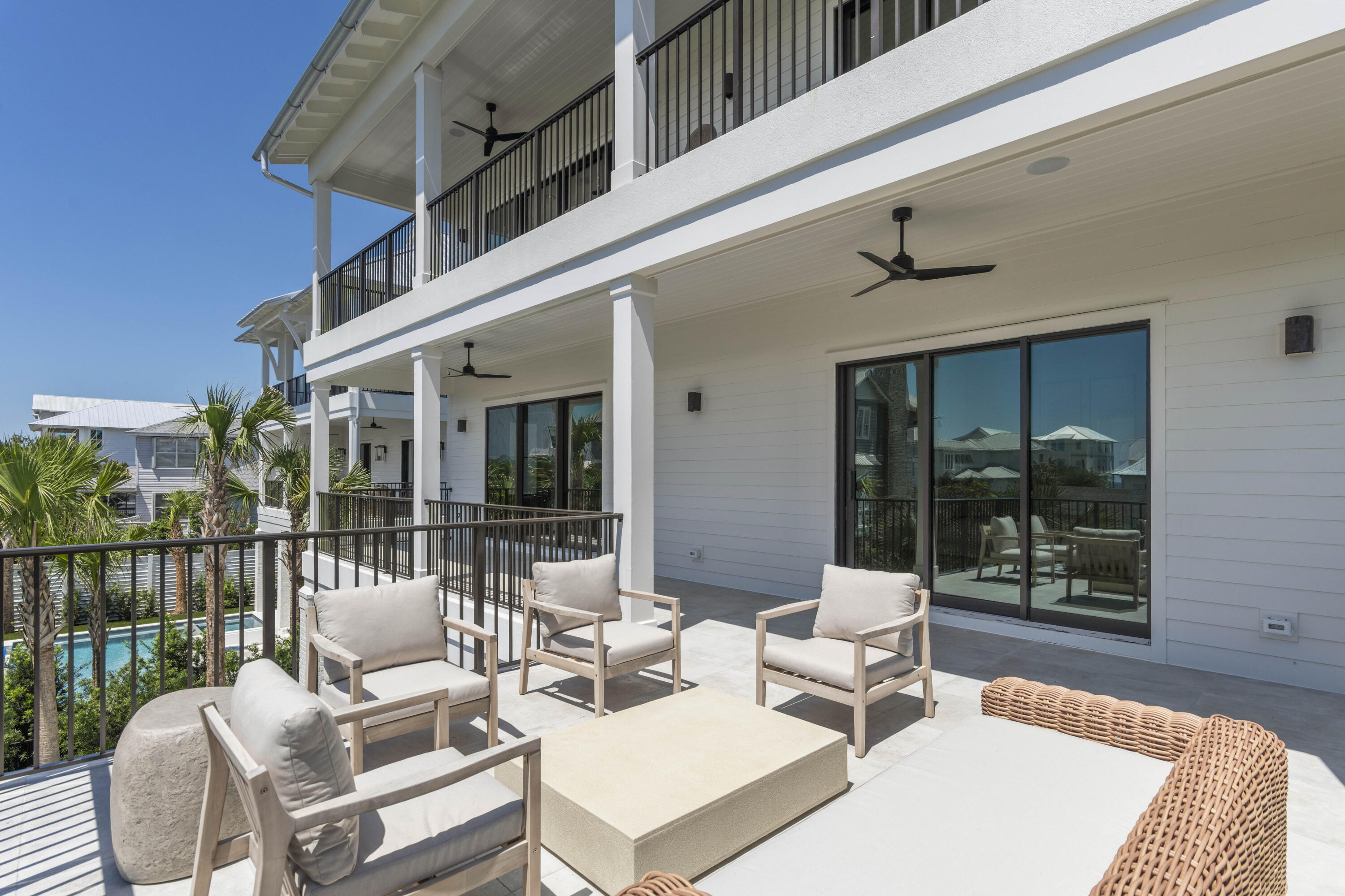 Delivering privacy, scale, and craftsmanship that distinguish it within 30A's premier luxury market, this newly built and fully furnished 7BR/7.5BA coastal retreat showcases curated interiors, premium Viking appliances, and expansive indoor-outdoor living designed for multi-generational enjoyment. Thoughtfully planned for lasting value, the home offers generous gathering spaces, private ensuite bedrooms, and refined finishes throughout. Ideally located in the heart of Inlet Beach, this exceptional property combines immediate lifestyle appeal with enduring investment potential.
