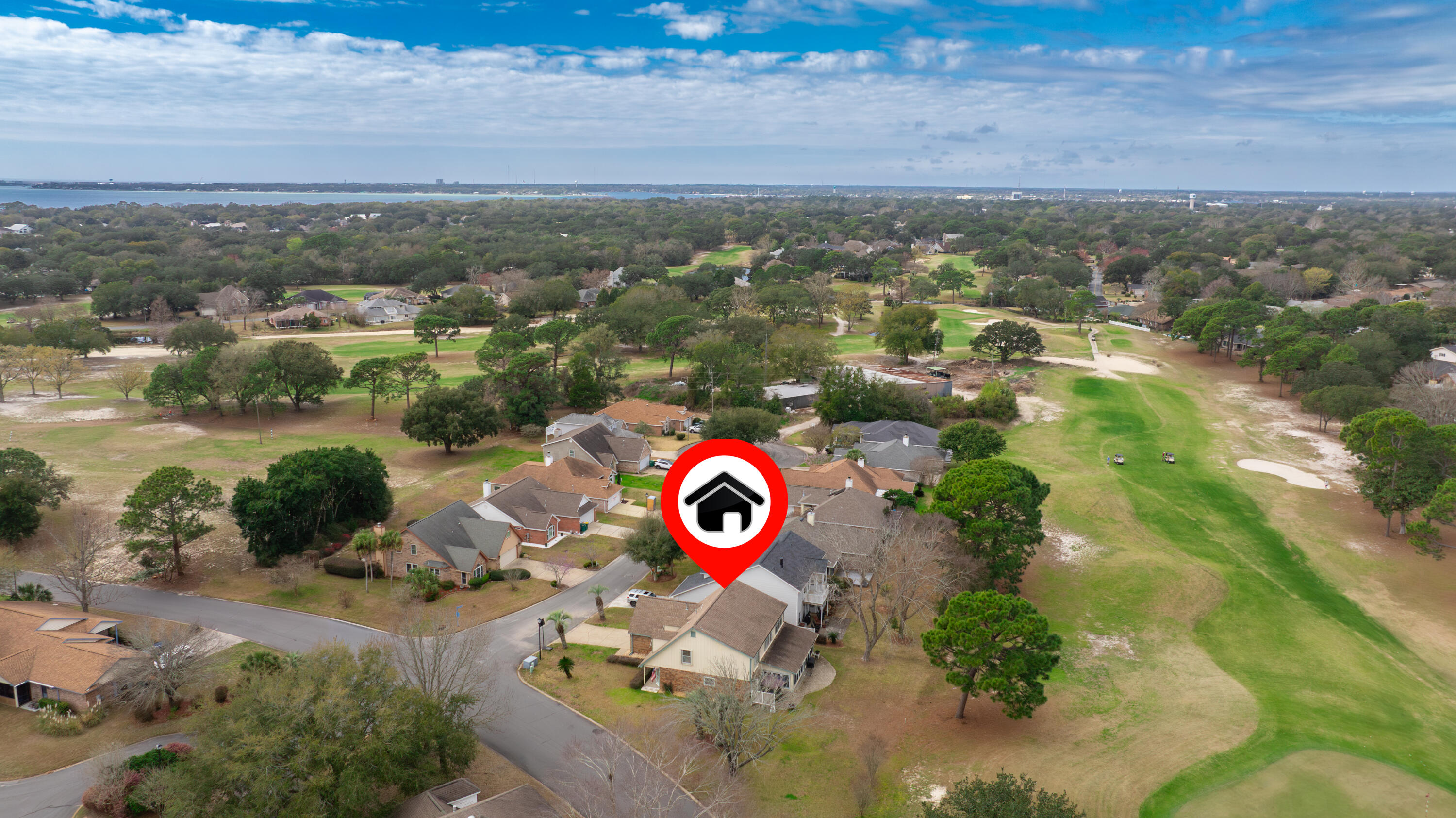 Welcome to 2917 Shalimar Lane, located in the highly desirable Shalimar Pointe community. This spacious 4-bedroom, 2.5-bath home offers approximately 2,600+ square feet of living space and sits on a generous lot within a beautiful golf-course neighborhood known for its quiet streets and scenic surroundings. 
Inside, the home features an open and inviting layout with vaulted ceilings, hardwood flooring, and abundant natural light. The kitchen offers granite countertops, updated cabinetry, and ample workspace, flowing seamlessly into the living and dining areas--ideal for both everyday living and entertaining. Additional features include plantation shutters, hurricane shutters, an enclosed Florida room perfect for relaxing year-round, and a spacious two-car garage. 
Shalimar Pointe is a sought-after golf-course community offering beautiful landscaping and a peaceful residential setting while still being centrally located. This home is just minutes from Eglin Air Force Base, making it an excellent option for military or civilian personnel working at the base. Residents also enjoy convenient access to Fort Walton Beach, the Emerald Coast's sugar-white beaches, local dining, shopping, and entertainment. Nearby parks, waterfront areas along Choctawhatchee Bay, and highly rated schools add to the appeal of this prime location.