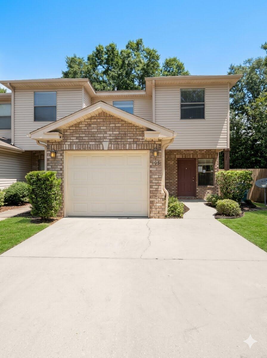 Few Photos were Ai Generated an dhow it will look for a few thousand dollars and some sweat!! Just Listed! 

05 Duloft Street, Fort Walton Beach, FL 32547 $309,900

2009 Built Townhome- 3/2.5 1562 feet! 1 Car Garage! NO HOA! 
NEW AC- AND NEW ROOF GOING IN TODAY!

2026 Ac being Installed 6/7 Professional Photos Soon!! Wont Last--This beautiful, move-in-ready end unit townhome is perfectly situated just off Beal Parkway in central Fort Walton Beach--less than 10 minutes from both Eglin AFB and Hurlburt Field! The downstairs boasts a generous open-concept floor plan featuring New Paint, New Flooring, no carpet Upstairs, crown molding, and recessed lighting. The modern kitchen is equipped with granite countertops, a pantry, stainless steel appliances, and a convenient breakfast bar. Just off the dining room, step out to a large open patio and a fully fenced back/side yard perfect for relaxing or entertaining. A handy half bath with a pocket door and direct access to the one-car garage complete the main level. Upstairs, you'll find a spacious primary suite featuring an oversized closet and a private ensuite bath. Two additional bedrooms share a well-appointed hall bath, located just across from the dedicated upstairs laundry room

Eddie Thornburg Jr
Bay Living Inc.