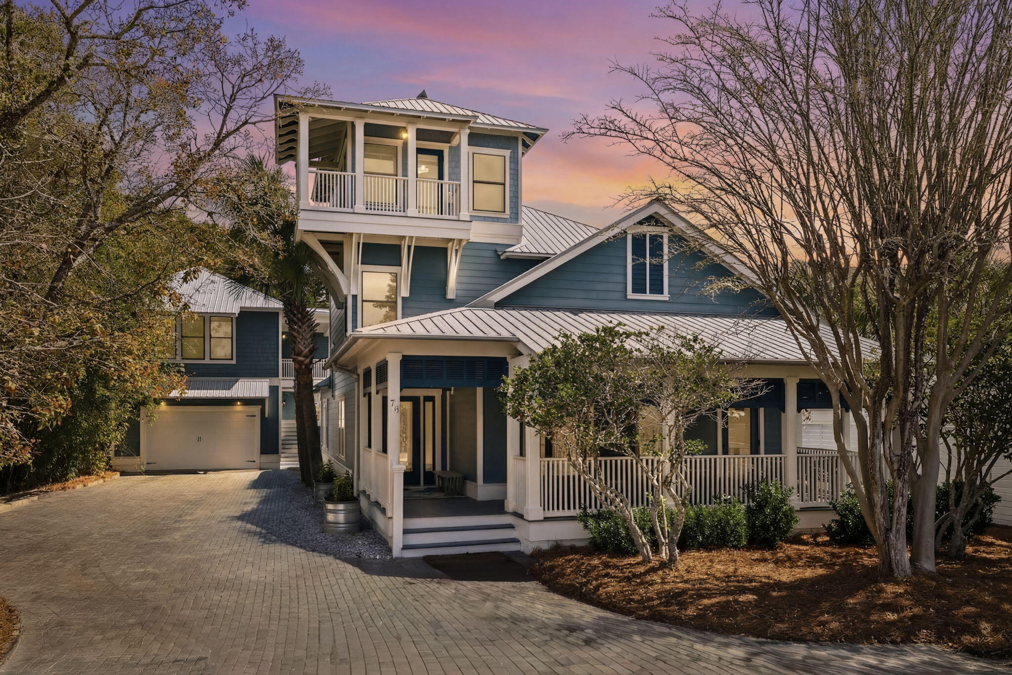 Tucked along a quiet street just a short walk to two public beach accesses, this custom-built beach home offers a rare combination of privacy, quality, and coastal convenience on 30A. A standout feature is the detached garage with a carriage house completed in 2022, providing a fully independent living space with its own kitchen, bedroom, bathroom, and living area, ideal for guests, rental income, or extended stays. With no HOA and no rental restrictions, the property offers exceptional flexibility as a primary residence, second home, or income-producing investment. Just off the Gulf, the setting is peaceful, with the sound of waves rolling in nearby. From the moment you arrive, mature landscaping, an expansive driveway, and a welcoming front porch create an immediate sense of ease. Inside, the main level is designed for the way people actually live, with an open living and dining area that feels connected without sacrificing comfort. The kitchen stands out with exotic-grade granite, custom wood cabinetry, a gas cooktop, and a level of finish that clearly sets it apart from typical builder-grade homes.

The primary suite is located on the first floor for everyday convenience and privacy, while upstairs, two spacious bedrooms share a Jack-and-Jill bath. At the top, a third-floor tower offers a rare flex space complete with custom cabinetry, sink, and refrigeration, making it ideal for a home office, gym, or private retreat.

Built with long-term durability in mind, the home features hard-scraped Brazilian walnut flooring, Icynene insulation, two water heaters, a washer and gas dryer, and a fully electric system. Every detail reflects a true custom build with no shortcuts.

What sets this home apart is how it feels to live here. It's quiet, solid, and thoughtfully designed, a place where the layout flows naturally, daily life feels easy, and time seems to slow down.

The West End of 30A is where people come to slow down and stay awhile. Local favorites, and a mix of boutiques, cafés, and art galleries create a laid-back atmosphere that feels worlds away from the crowds, yet everything you want is right here. Just minutes from Grayton Beach State Park and Point Washington State Forest, the area invites you outside, whether it's a morning paddle, a beach day, or an afternoon on the trails.

This is the kind of place that feels like an escape at first, and before you know it, it feels like home.

Contact us for more information or a private tour.

All information is deemed reliable and provided for informational purposes; buyers are encouraged to independently verify all details.