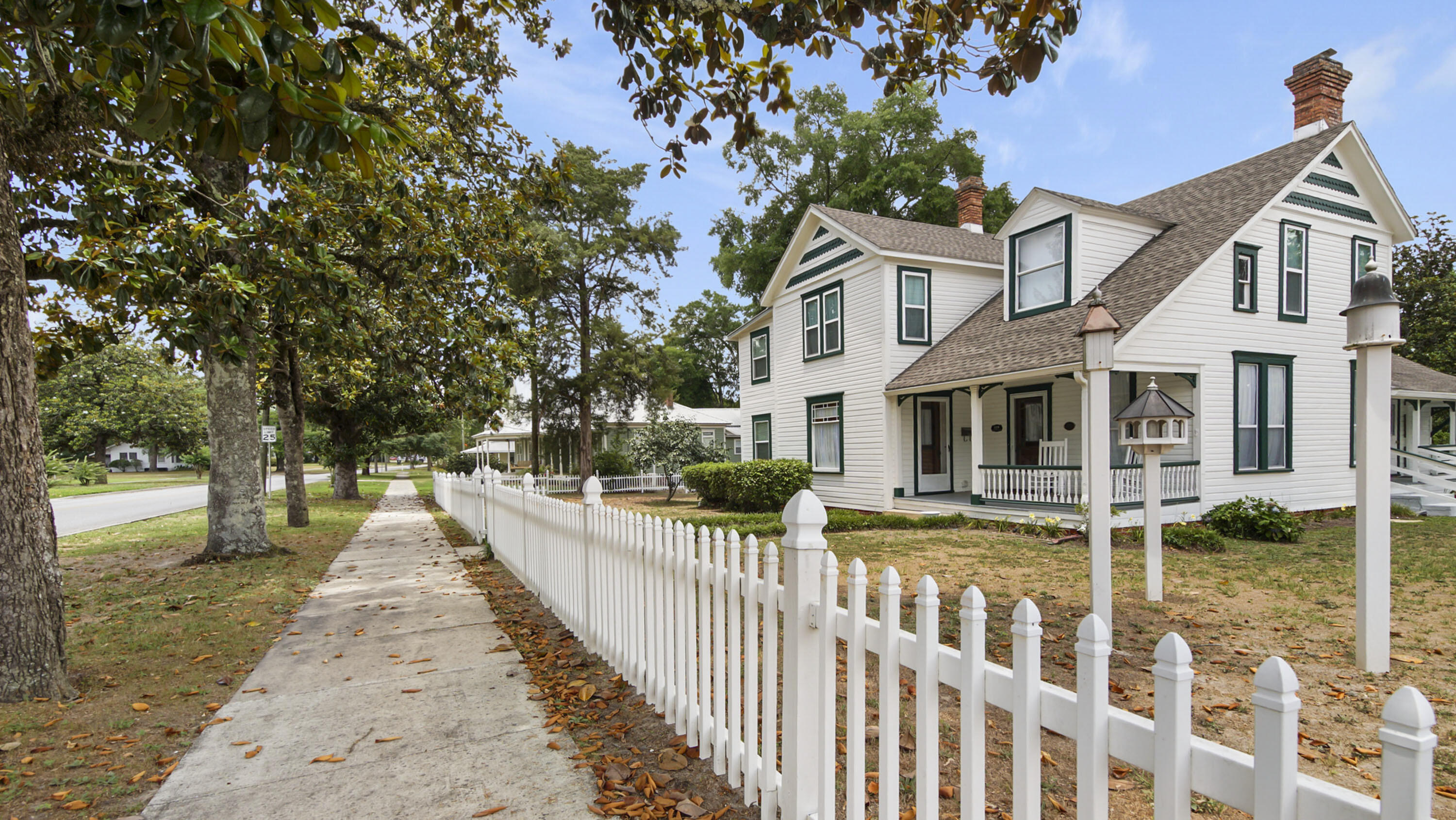 What an incredible find in this Circa 1895 Victorian treasure.  This Historical home has the perfect combination of restoration and modern conveniences.  The attention to detail has not been missed on this remodel of a true gem.  The 3 (4 with bunkroom) bedroom home has been updated with incredible detail in its new 3 bathrooms and kitchen.  All the southern charm and updated features make this home a showpiece.  Situated on 2 city lots, the home is just a stroll to the beautiful Lakeyard and downtown Defuniak Springs.  New roof, new electrical, new AC/Heat, new bathrooms, new paint, new pillars/porches, new windows, new structural integrity.  With all this NEW, the owners kept the love and charm of a dream from 1895.  Nothing was spared in the remodel of this home.   MUST SEE!