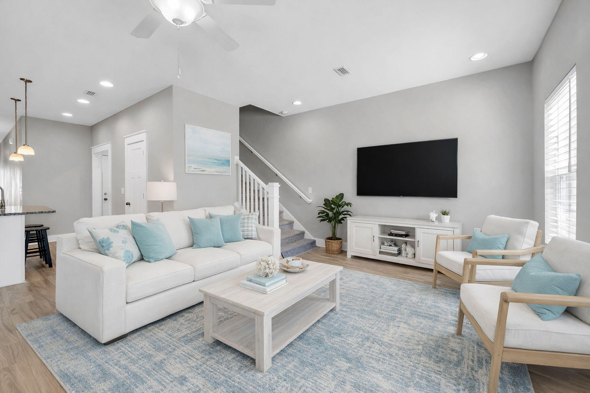 BACK UP OFFERS WELCOME!  Easy, low-maintenance living in the heart of Destin! This 3-bedroom, 2.5-bath townhome, built in 2021, is located in the popular Tuscan Village community and offers a perfect blend of comfort and modern style.
The layout is open and functional, connecting the kitchen, dining, and living spaces so everything flows effortlessly--great for both relaxing at home and hosting friends. The kitchen features a large island that naturally becomes the centerpiece of the home. Just inside from the garage, you'll find a smart drop zone for shoes and bags--keeping everyday clutter tucked away and organized.
Upstairs, the primary suite offers plenty of room to unwind, with extra space that can easily flex into a home office, reading nook, or nursery depending on your needs This unit also stands out for its location within the neighborhood. Positioned on one of the larger floorplans and directly across from guest parking and near the mailbox, it adds a level of everyday convenience that's hard to beat.
And when it comes to location, you're right where you want to be--just minutes from the beach, shopping, dining, and local attractions. Whether you're heading to the water, running errands, or commuting to nearby Eglin and Hurlburt AF bases, everything is within easy reach.
If you've been looking for a newer home in Destin that checks all the boxes, this one is definitely worth a look. At this price it won't last long!!! Book your showing today!