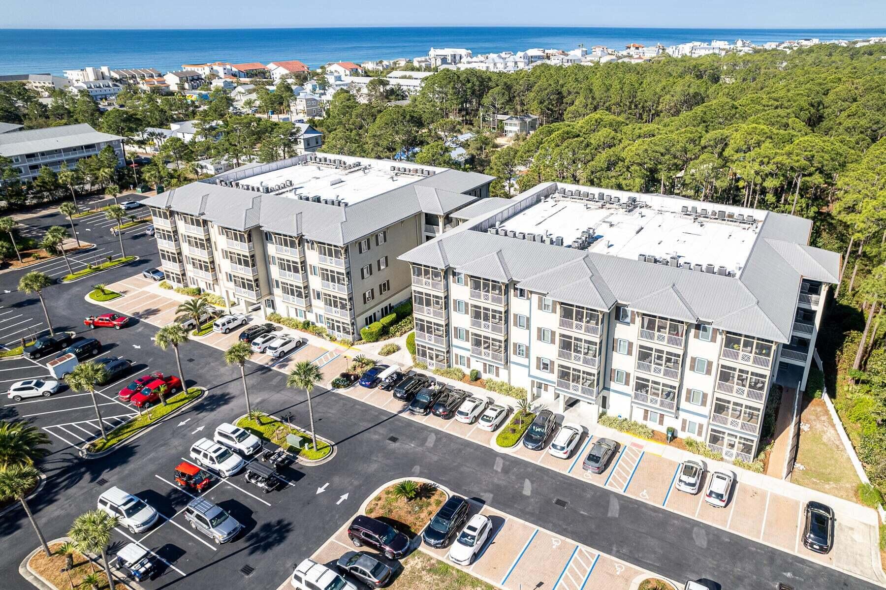 Coastal Convenience Meets Turnkey Comfort in Seagrove Highlands 🏖️✨

Just 750 steps from the sugar-white sands of the Gulf and a short bike ride to the iconic Seaside, this bright southwest corner condo in Seagrove Highlands offers effortless coastal living. Enjoy the ease of ground-floor access with no stairs or elevators. Simply park and walk right in.

Nearly every detail has been thoughtfully updated in recent years, including flooring, fixtures, furnishings, appliances, water heater, and HVAC system. The kitchen features refreshed cabinetry and granite countertops, while the primary bath showcases stylish new tile surrounds. Fresh interior paint and updated electronics complete this turnkey retreat.

Ideally located within walking distance of popular local favorites such as Cafe Thirty-A, Angelina's Pizzeria & Pasta, and The Perfect Pig. Prefer to cruise? Keep your golf cart onsite with convenient charging stations available.

Whether you're looking to downsize your primary residence, a convenient second home, or an investment property with outstanding vacation rental potential, this move-in-ready beach retreat checks all the boxes. Schedule your private showing today! 🌊☀️