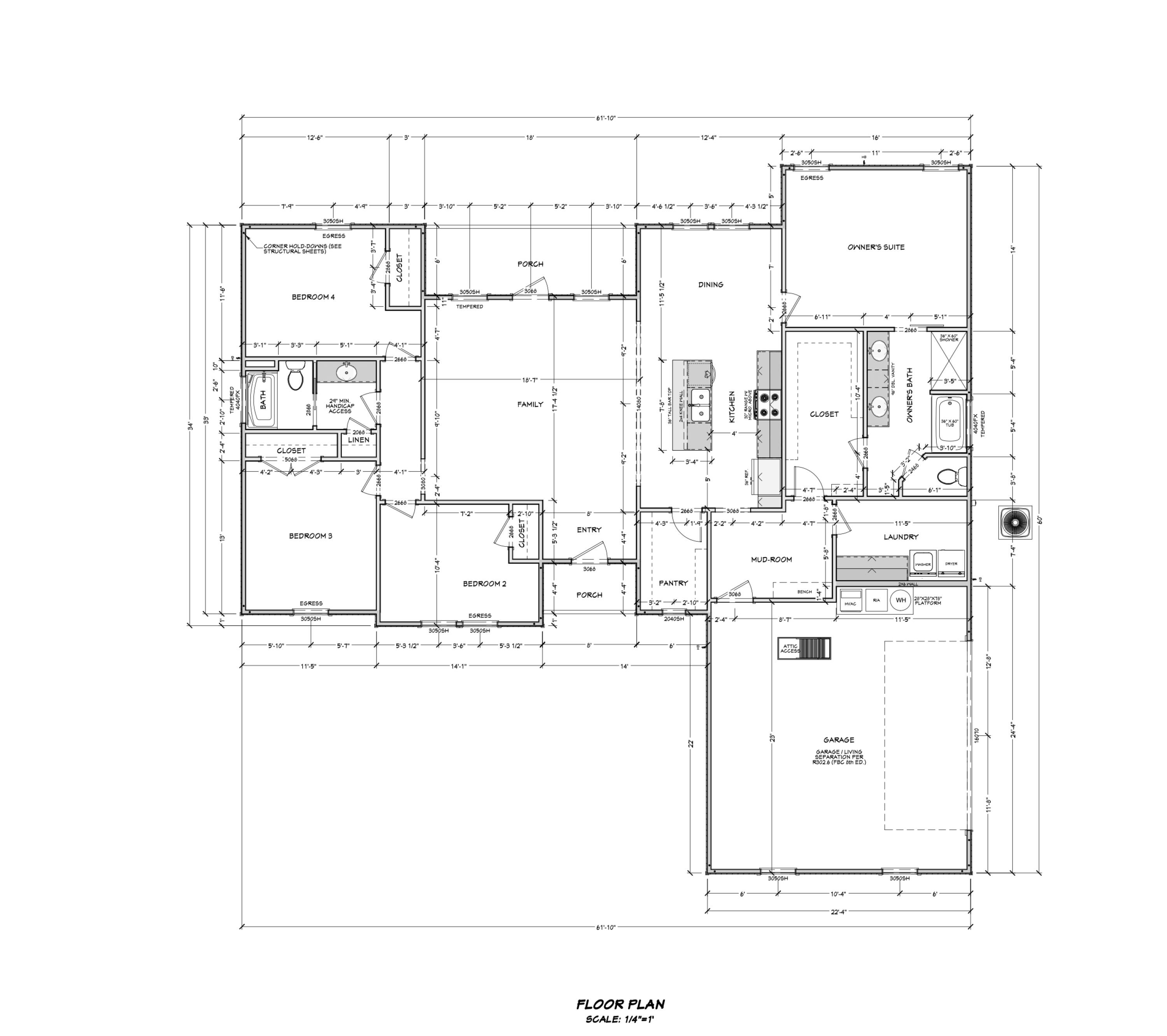 Beautifully crafted new construction residence featuring 4 bedrooms, 2 bathrooms, and a thoughtfully designed split floor plan that offers both privacy and functionality. The open-concept living and kitchen area creates the perfect space for entertaining and everyday living.

The kitchen is a true showstopper with quartz countertops, white cabinets, breakfast bar, and WALK-IN PANTRY! The spacious living area flows seamlessly from the kitchen, creating an inviting atmosphere.

Retreat to the private primary suite that features a stand-up shower, soaker tub, double vanity, and oversized walk-in closet. Three additional spacious bedrooms provide flexibility for family, guests, or a home office.

This home will even offer a mud room off the garage with access to the laundry room.

Head out back to relax under your covered back porch!