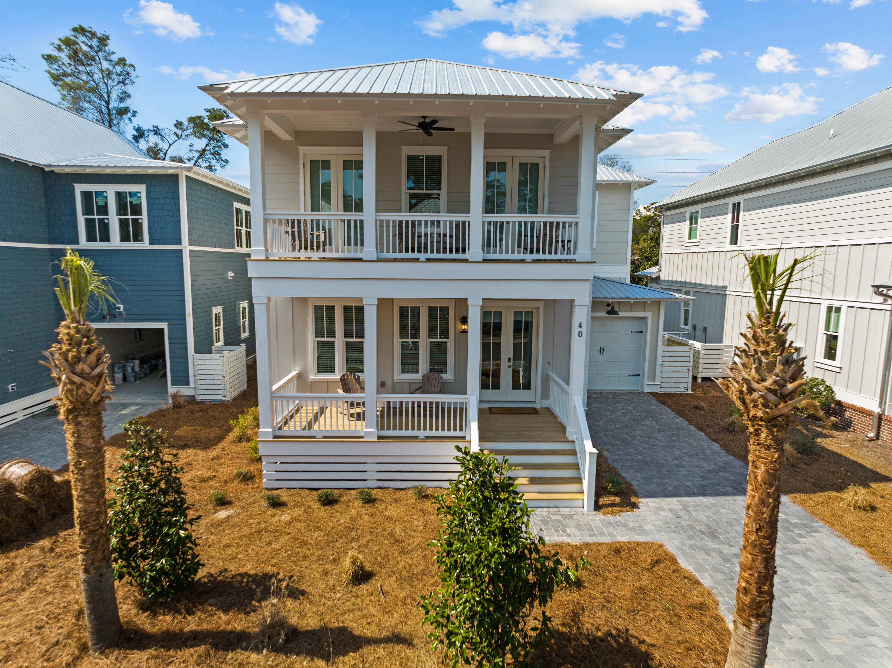 This 4 Br/3.5 bath home is in the perfect location with the beach in mind! This beautiful custom built home with custom features such as beautiful finishes and crown molding throughout along with custom 2'' blinds throughout. The spacious first floor makes for great entertaining with all of the bedrooms on the second floor. Enjoy all that the 30A  life style has to offer with this home .  Lakeside has a community pool and is near to the white sandy beaches of Blue Mountain Beach and 30a.  Beach access just a few minutes away as well as nearby restaurants, shopping, golfing, and of course the beautiful beaches of Santa Rosa Beach. Buyer to verify all dimensions. and assessment fees.