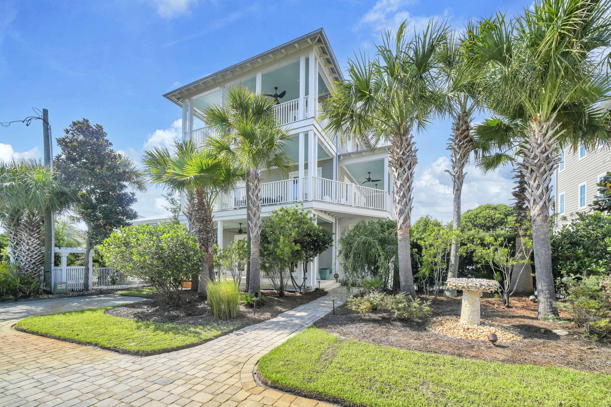 Luxury Living with PRIME location in Blue Mountain Beach. Ideally positioned south of Scenic Highway 30A directly across the street from the Gulf of America.  This exceptional Gulf-view beach home places you just 75 steps from the sugar-white sand and emerald waters that make the Emerald Coast one of the country's most sought-after destinations.
Whether you're searching for an extraordinary second home or a rental investment property, this property checks all of the boxes. Offering 6 spacious bedrooms, 6 full bathrooms, 1 half bath, three separate living areas, and an elevator providing convenient access to every level, the home was thoughtfully designed to accommodate large gatherings while offering privacy and comfort throughout.  What's more is there is ample parking to accommodate all of your guests.  There is an oversized 1.5 car garage and a driveway that easily handles 7+ vehicles.  
The first floor welcomes guests with a spacious family room featuring soaring 10-foot pecky cypress ceilings, and three sets of French doors that open directly onto the private pool deck, creating a seamless indoor-outdoor entertaining experience. Upstairs, the main living area is where this home truly shines. Framed by breathtaking panoramic Gulf views, the open-concept living, dining, and kitchen spaces are designed for gathering after unforgettable days at the beach. Shiplap accents, rich oak flooring, and abundant natural light create an elegant coastal aesthetic, while the chef's kitchen features floor-to-ceiling custom cabinetry, marble countertops, stainless steel appliances, an induction range, wine refrigerator, ice maker, and generous seating for family and friends. Multiple balconies invite you to enjoy spectacular sunsets and refreshing gulf breezes throughout the day.
Outside, the heated private pool and expansive sun deck provide the perfect place to unwind while the integrated SONOS sound system sets the soundtrack for your coastal getaway.
This home is ideally situated in Blue Mountain Beach, one of the most desirable and consistently sought-after rental markets along Scenic Highway 30A. You are sure to appreciate the coastal charm and incredible walkability that Blue Mountain Beach affords. Spend your mornings grabbing coffee or a famous scoop from Blue Mountain Creamery, enjoy fresh coastal flavors at Red Fish Taco, gather with friends for authentic Italian at Mimmo's 30A, or take a short bike ride to nearby Grayton Beach and Seaside for boutique shopping, live music, and award-winning dining.
Properties offering this combination of Gulf views, beach proximity, generous accommodations, and an unbeatable Blue Mountain Beach location are increasingly difficult to find. This is more than a beach house--it's an opportunity to own one of 30A's premier coastal retreats while enjoying exceptional rental potential in one of the area's most beloved destinations.