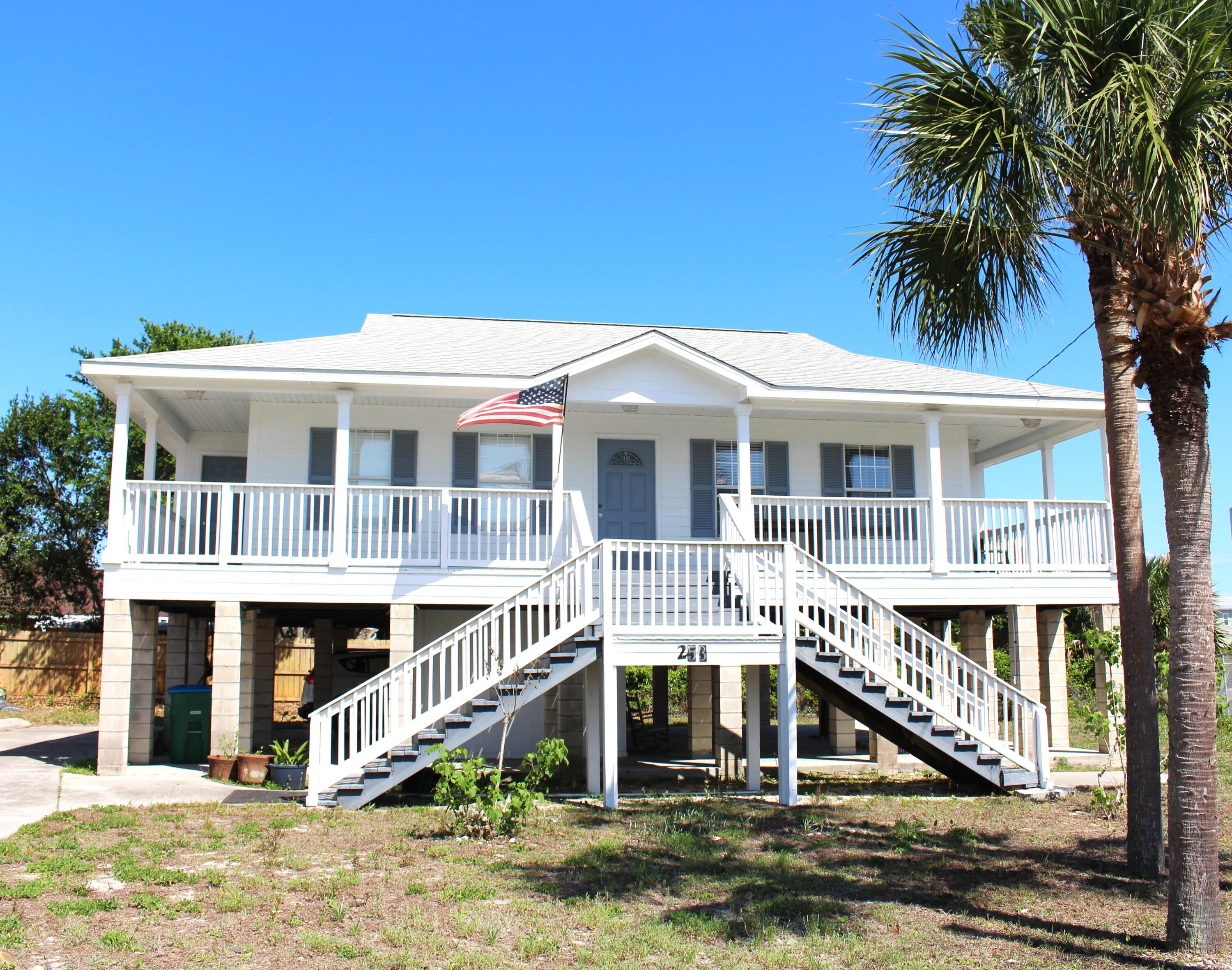 Coastal Luxury with Unmatched Gulf Views.
Wake up to the sound of the waves and the beauty of an endless horizon in this stunning 3-bedroom, 2-bath coastal retreat overlooking the Gulf. No HOA! Perfectly positioned to capture panoramic ocean views, this home blends modern comfort with seaside charm.  Enjoy unobstructed ocean views from the living room, kitchen, and private deck ideal for entertaining. Coastal landscaping, and direct beach access steps away.  Whether you're searching for a full-time residence, a vacation getaway, or an investment opportunity, this property offers an unbeatable combination of location, luxury, and lifestyle.

Experience the Gulf Coast dream--schedule your private showing today.