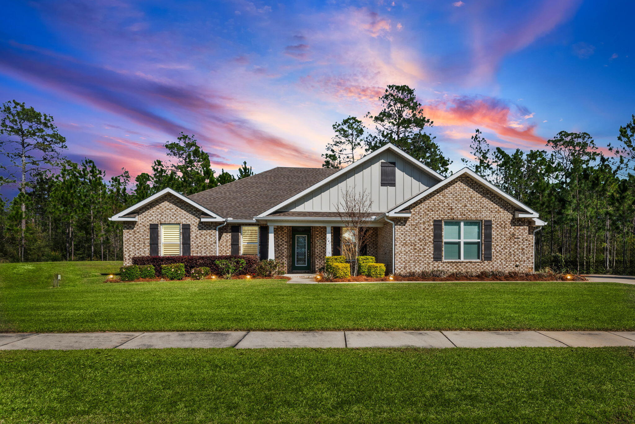 Welcome to 141 Golf Pines Court, where an oversized, private backyard sets this home apart from the rest. Private golf course gated entry.  Tucked away on a quiet cul-de-sac in the heart of Freeport, this beautifully maintained property offers the perfect blend of comfort, space, and Florida lifestyle living. With plenty of room to add a pool, create an outdoor oasis, or simply enjoy the peaceful surroundings, the backyard is truly a rare find. Inside, you'll find an inviting open floor plan filled with natural light, spacious living areas, and a seamless flow ideal for both everyday living and entertaining. The kitchen features modern appliances, ample cabinetry, and a functional layout that opens to the dining and living spaces. The primary suite provides a relaxing retreat with generous closet space and a private bath, while additional bedrooms are well-sized and versatile--perfect for family, guests, or a home office. Brand new whirlpool refrigerator, over $10,000 in window treatments (plantation shutters on all windows and living room drapery).  Upgraded Mohawk foe wood tile flooring, upgraded kitchen with 42' cabinets, with backsplash and granite countertops.  Located just minutes from local schools, shopping, dining, and the beautiful Emerald Coast beaches, this home offers both tranquility and convenience. Community amenities include golf, pickle ball, tennis & pool. while additional bedrooms are well sized and versitile, perfect for family, guests, or a home office. Located just minutes from local schools, shopping, dining and the beautiful Emerald Coast Beaches!