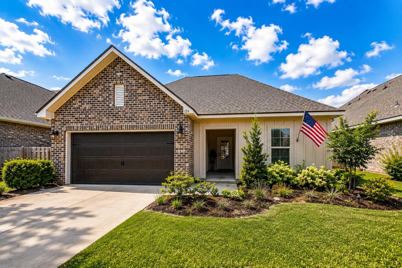 AFFORDABLE HAMMOCK BAY HOMES DO EXIST... but when they are STEPS AWAY FROM A FISHING LAKE and BORDER UNTOUCHED WOODLAND... THEY DON'T LAST LONG!

Did I mention this home is a DSLD ''NOLANA IV'' PLAN! #RarePlan #HighlySoughtAfter #DSLDConstruction

Welcome to 124 Apollo Avenue in Hammock Bay's 'Moonswept' community; a limited-site development... surrounded by lakes, fishing ponds and Floridian Forest.

This brick masonry carriage house boasts hardy accents, coastal gardens and sits on a cul-de-sac road. 

Step inside to elevated ceilings, upgraded moldings/trim (double crown), neutral paint and WEATHERED WOOD TILE PLANK FLOORING THROUGHOUT! No carpet!

The open-concept design offers LARGE LIVING and a gourmet kitchen with 2 PANTRIES!

The Kitchen boasts custom cabinetry with accent lighting, PREMIUM QUARTZ COUNTERS WITH STRIKING VEINING, Frigidaire Gallery appliance suite, EXPANSIVE QUARTZ ISLAND WITH FARM SINK, subway tile backsplash, beverage center and powder coated black onyx fixtures throughout!

Pantry #1 is a walk-in with custom shelving, and Pantry #2 is located in the Mudroom just off the kitchen! Oh the possibilities!

There's also a VERY SPACIOUS BREAKFAST AREA AND A FORMAL DINING TABLE WILL FIT!

The Master Suite is tucked away and offers peaceful views of the forest. The master bath boasts more BUILDER UPGRADES-- CUSTOM TILED SHOWER WITH HERRINGBONE STONEWORK and DEEP SOAKER TUB WITH GARDEN WINDOW.

(continued) The ensuite offers expansive quartz vanity, with 2 sinks, a linen closet and a walk-in closet with custom shelving.

Bedrooms 2 and 3 are large with more "weathered wood" tile flooring, spacious closets (including a second walk-in) and large windows that flood the space with light.

The guest bath features more premium quartz and standard tub/shower combination.

There's a mudroom (previously mentioned) with custom bench seating/storage and pantry #2. There's also a LARGE LAUNDRY WITH CUSTOM CABINETRY and SPACIOUS UTILITY CLOSET!

Now let's talk lanai!

The brick lanai is private and offers views of native flora and fauna! Attention bird watchers! Songbirds are here!

The yard is well-suited for low maintenance living, and partial fencing means cost savings should the homeowner want a fully-fenced backyard. 

Of course, a home in Hammock Bay means you have access to 3 Clubhouses, resort-style pools, pickleball, tennis, basketball, movie theater, hiking/biking trails, 2 MASSIVE playgrounds, multiple gyms, bayfront dock and pier, Hammock Bay Food and Festivals... and THE FREEPORT SPORTS COMPLEX. 

This home is NEWER CONSTRUCTION WITH BUILDER'S STRUCTURAL WARRANTY IN PLACE!

This home is PRICED TO MOVE! Bettery hurry!