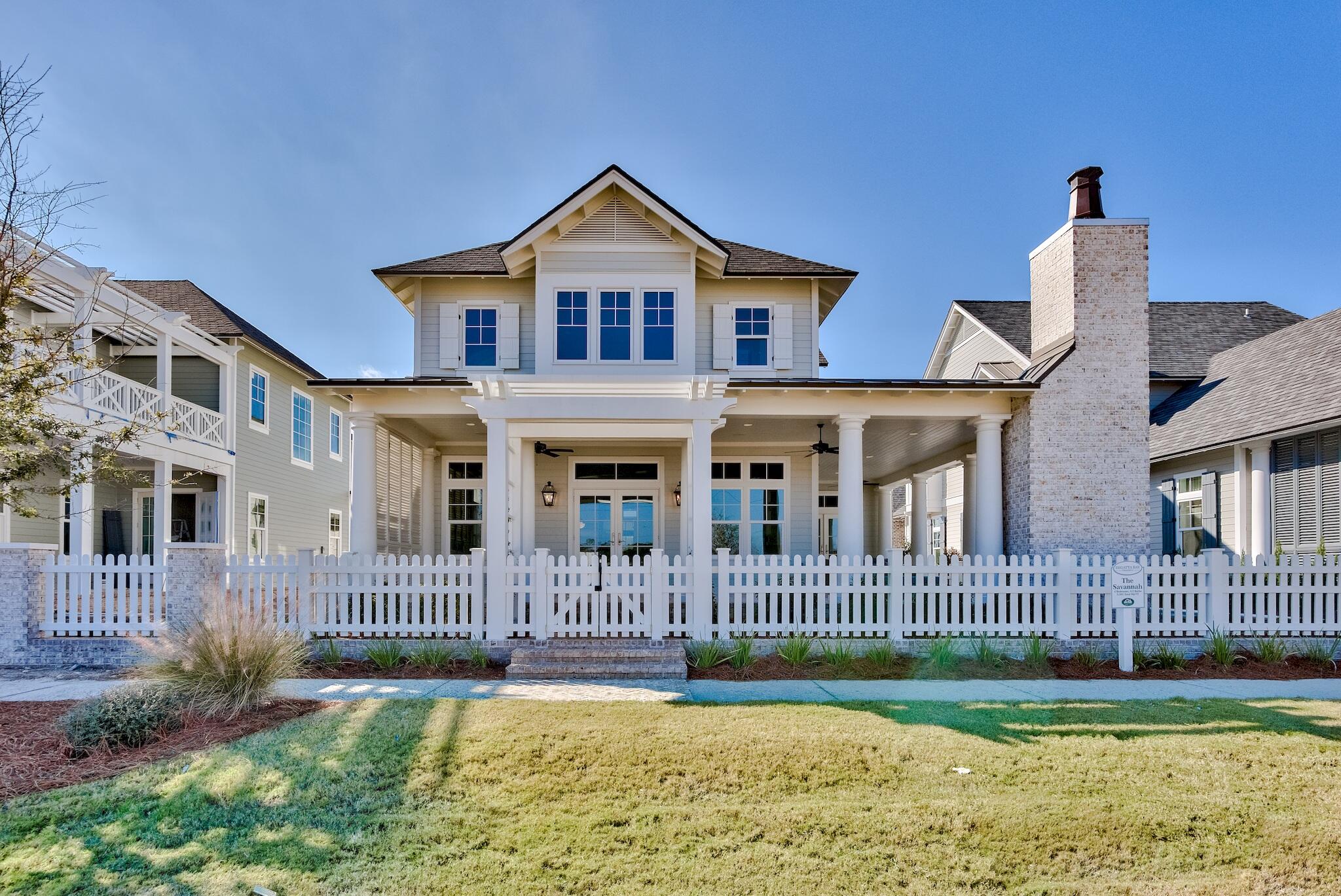 259 Moonlit Way is an exceptional Southern-inspired residence tucked within The Preserve at Regatta Bay, an exclusive 21-home enclave known for privacy, elegance and refined coastal living. Built in 2019, this thoughtfully designed home blends timeless architectural character with modern luxury finishes throughout. Step inside to soaring natural light, designer selections and wood flooring that flows seamlessly across the home. The gourmet kitchen is a statement of craftsmanship--featuring quartz countertops, custom cabinetry, a Sub-Zero refrigerator, Wolf gas range and a spacious walk-in pantry. A stylish wet bar just off the kitchen adds the perfect touch for entertaining. Click ''more'' to continue... Offering 4 bedrooms and 4.5 baths, each bedroom is generously sized with large walk-in closets, creating a comfortable and private retreat for family and guests. The home's open layout extends effortlessly to the outdoors, where a sparkling pool provides the ultimate place to unwind. The hallmark of this residence is its expansive wrap-around porch, offering abundant space to relax, dine or host gatherings while enjoying the peaceful, boutique setting of Regatta Bay Preserve. The oversized 2.5 car garage provides exceptional storage and functionality. This is a rare opportunity to own a newer construction luxury home in one of Regatta Bay's most sought-after neighborhoods where charm, craftsmanship and coastal elegance come together seamlessly. Built by Legendary Home Builders, utilizing only the finest materials and high end finishes such as: wind and impact resistant windows, wind and impact rated doors, insulated wind and impact rated garage doors, insulation in all interior walls for energy efficiency, sound proofing insulation between floors for sound barrier, stainless steel door hinges, custom wood shelving in all closets, Kohler plumbing throughout, custom solid wood cabinetry throughout with soft close hinges, surround sound, smart home technology customizable for homeowner, led lighting throughout and so much more! Regatta Bay is a quiet, gated, golf & boating community that offers a LIFESTYLE unlike no other! The Regatta Bay Lifestyle is about convenience! You can golf cart to so many fun places in minutes, including the Beach! Within Regatta Bay, there is golf, swimming, tennis, pickle ball, park, playground, Regatta Bay Clubhouse, Legendary Marine & Legendary Yacht Club. Regatta Bay offers a private road that takes residents to the Destin Commons, where you'll find an array of popular men's and women's retail stores, a variety of restaurants, Whole Foods, Bass Pro, Lowes, AMC movie theater and Uncle Buck's Bowling! ALL ACCESSIBLE BY GOLF CART.