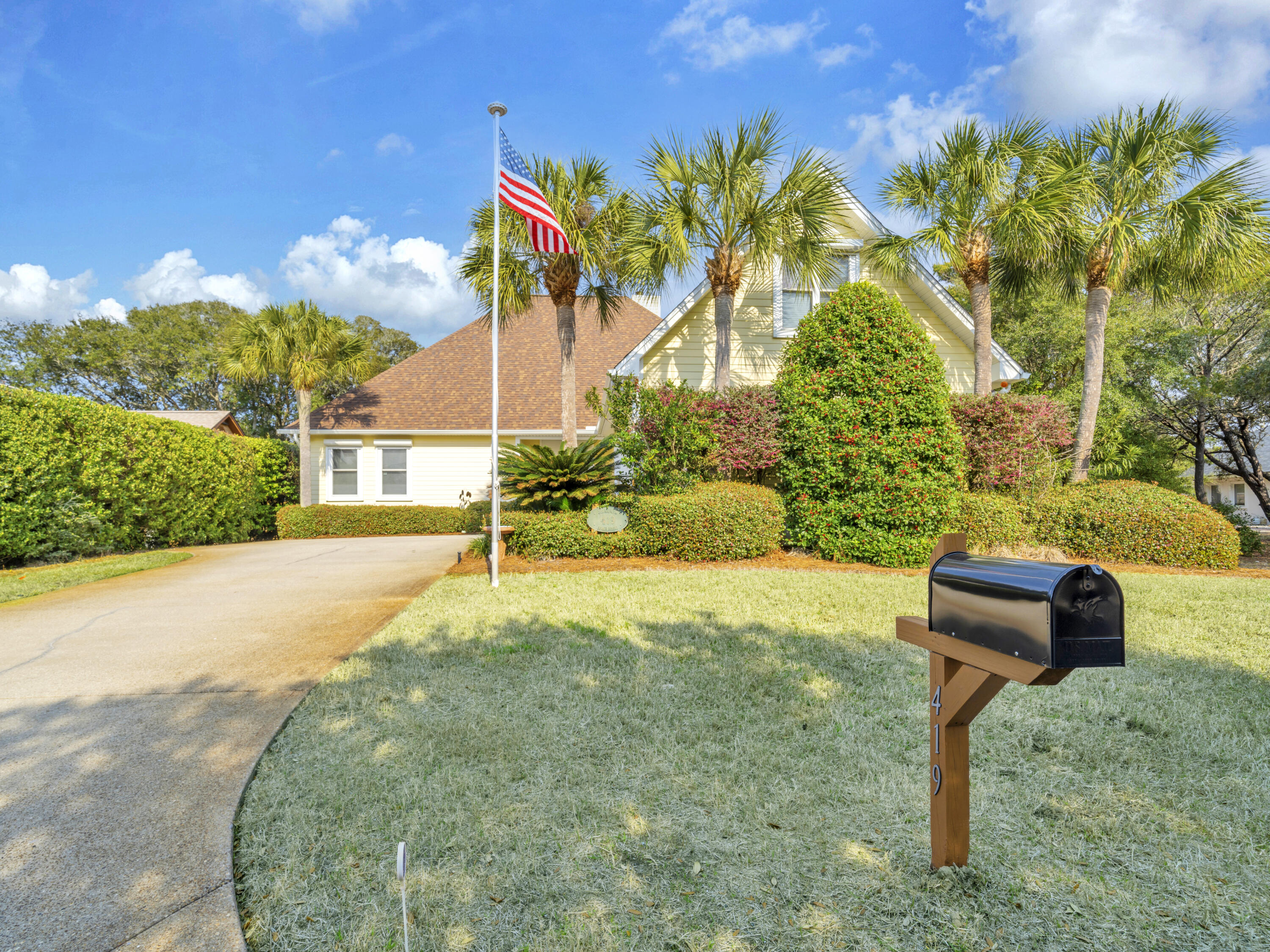 Welcome to the gated community of Pelican Circle on  the Gulf of Mexico. This meticulously maintained home offers a spacious primary residence with a separate one-bedroom apartment, ideal for full-time living or a flexible rental opportunity. Thoughtfully designed and built by its original owner, this 3,285-square-foot property provides both comfort and functionality just moments from the gulf. The main house features three bedrooms, abundant storage and a private pool, perfect for outdoor relaxation. A home office off the kitchen provides a quiet space for work, while a wet bath near the pool adds extra convenience. The apartment above the garage has its own entrance, offering natural light and privacy, making it a great option for guests or rental income. Storage shed behind home.