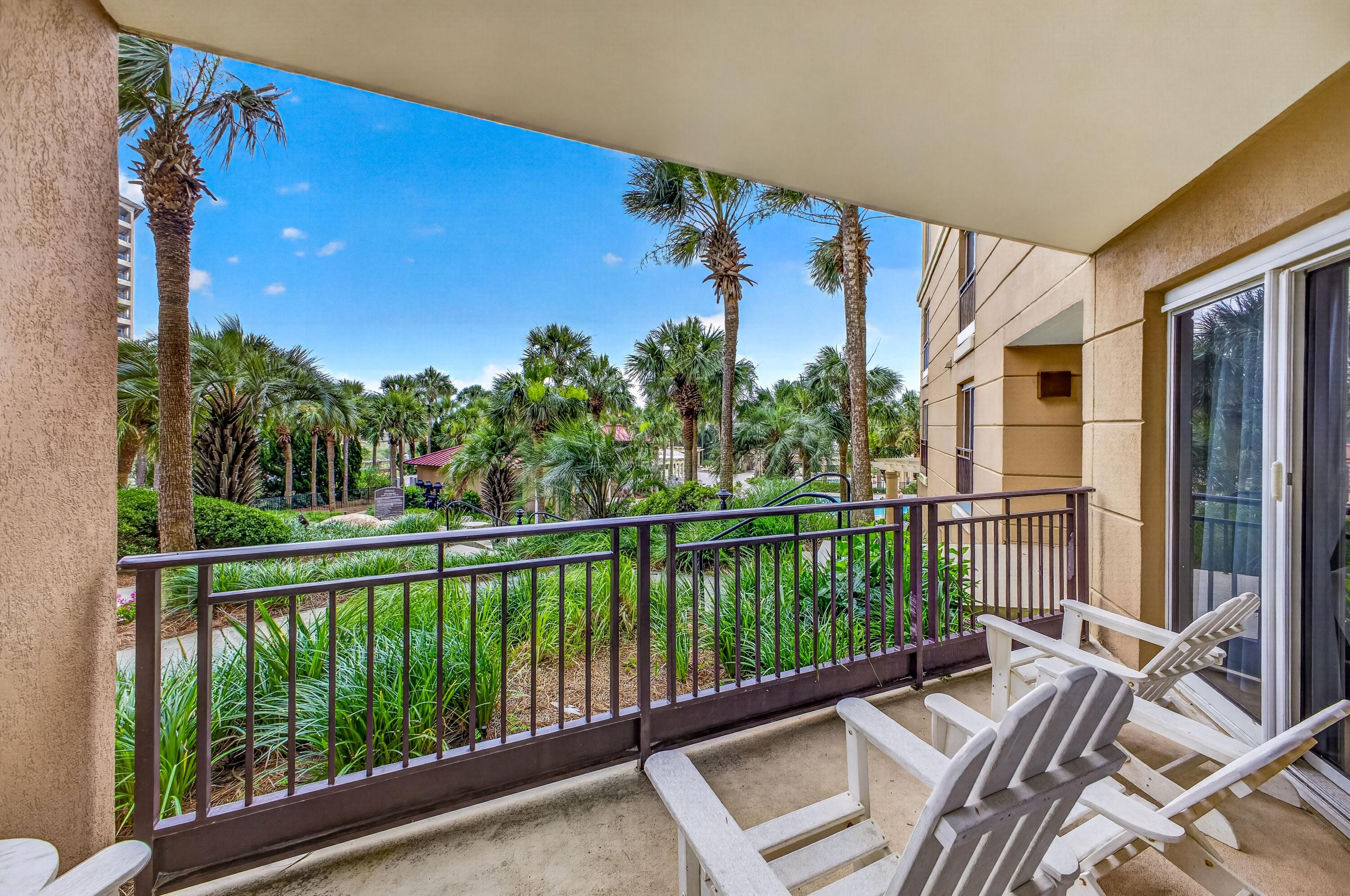 Discover effortless Gulf-front living in this beautifully appointed first-floor residence at Westwinds in Sandestin Golf & Beach Resort. Offering 2 bedrooms, 2 bathrooms, and 1,090 square feet, this turnkey, rental-ready condominium combines breathtaking beachfront access with exceptional convenience. Step onto your private balcony to enjoy spectacular sunrises, gentle sea breezes, and the relaxing rhythm of the Gulf. Designed with a light, coastal aesthetic, the open living spaces create an inviting atmosphere for owners and guests alike. The well-equipped kitchen features stainless steel appliances, generous counter space, and everything needed for preparing meals with ease. The spacious primary suite opens directly to the balcony, allowing you to wake up to sunshine each morning. It also includes a private bath with double vanity. The guest bedroom also enjoys balcony access, creating a seamless indoor-outdoor experience for everyone. A full-size stackable washer and dryer add everyday convenience, while a private owner's storage cage in the garage offers the perfect place to store beach chairs, bicycles, and other personal belongings. Westwinds is one of Sandestin's most sought-after beachfront communities, offering an impressive collection of resort amenities including a lagoon-style pool with cascading waterfalls, a hot tub, seasonal poolside caf�, direct beach access, fitness facilities, and meeting rooms ideal for family gatherings or small events. With its outstanding amenities, prime beachfront location, and strong rental appeal, Westwinds continues to be a favorite destination for both owners and vacation guests.

As an introduction to the Sandestin lifestyle, we invite our new owners to explore amenities that make Sandestin special. The listing brokerage and seller(s) are presenting the buyer(s) of this property with (2) 90-minute rounds of Tennis court time, a golf foursome at one of our three championship courses, and a round of golf for up to four (4) players at the unrivaled Burnt Pine Golf Club.

Sandestin Golf and Beach Resort features more than seven miles of beaches and pristine bay front, four championship golf courses, 15 world-class tennis courts, a 226-slip marina, a fitness center, spa and celebrity chef dining. Shop, dine and play at the charming pedestrian village, The Village of Baytowne Wharf and more. Inside the gates of the resort, residents enjoy a balanced lifestyle of high-class living, spanning the 2,400 acres from the beach to the bay. Everything within the gates of the resort is accessible by golf cart or bicycle. The entire resort is interconnected by miles of pedestrian, bike and golf cart paths that weave through groves of live oaks, meandering past natural lagoons, fountains, man-made lakes, and meticulously landscaped fairways.