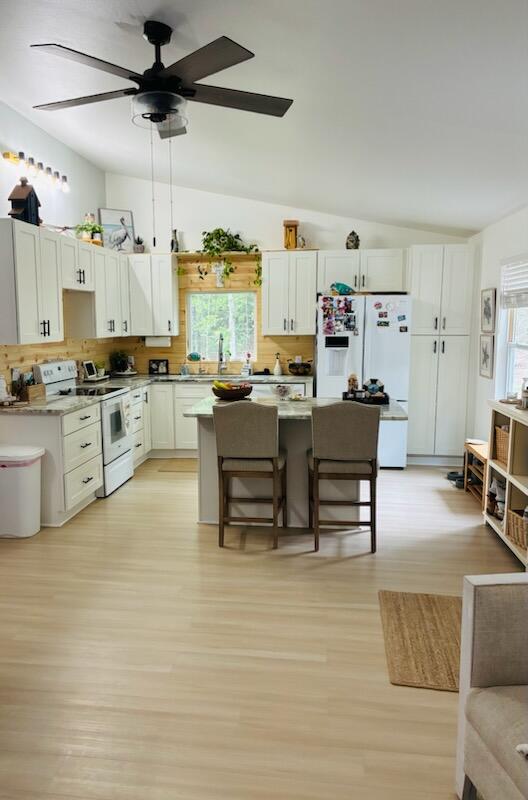 Country living meets modern comfort on nearly 5 acres! If you've been searching for a move-in ready home with land, privacy, and room to enjoy the outdoors, this updated home is a must see.
Thoughtfully renovated from top to bottom, the home features a new metal roof, new HVAC, updated flooring, new appliances, white shaker soft close cabinetry, quartz countertops, center island and a beautifully remodeled bathroom. Every detail has been designed to maximize comfort and style.
One of the standout features is the spacious screened porch perfect for entertaining, relaxing with family and friends, or enjoying peaceful mornings overlooking your property. A front deck provides even more outdoor space.
Approximately 2 acres cleared, creating usable space for a garden, workshop, recreational vehicles or add a pool. Solar powered entry gate adds to the privacy.
Just minutes to major highway 90 and 285/I10 and approximately 15 minutes to historic downtown Defuniak Springs, shopping and restaurants.
Call for your private showing today.