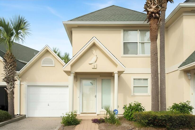 This spacious 2-bedroom, 2.5-bathroom townhouse with a one-car garage located in the heart of Destin, FL. This well-designed home offers 1,332 square feet of comfortable living space, with both bedrooms located upstairs, each featuring its own private bathroom. A convenient half bath is located downstairs for guests. The open-concept living area creates a bright and inviting atmosphere, while the kitchen features sleek granite countertops, perfect for everyday living and entertaining. Upstairs, both bedrooms offer ample space, natural light, and a relaxing retreat. Washer and dryer are included in the unit (as-is) for added convenience. Enjoy access to the community's private pool, with lawn maintenance included through the HOA for added convenience. Ideally located near shopping, dining,  and the beautiful Gulf Coast beaches, this home offers the perfect blend of comfort and coastal living. All Coastal Realty Services residents are enrolled in the Resident Benefits Package (RBP) which includes renters insurance, HVAC air filter delivery (for applicable properties) and our best-in-class resident rewards program, and much more!